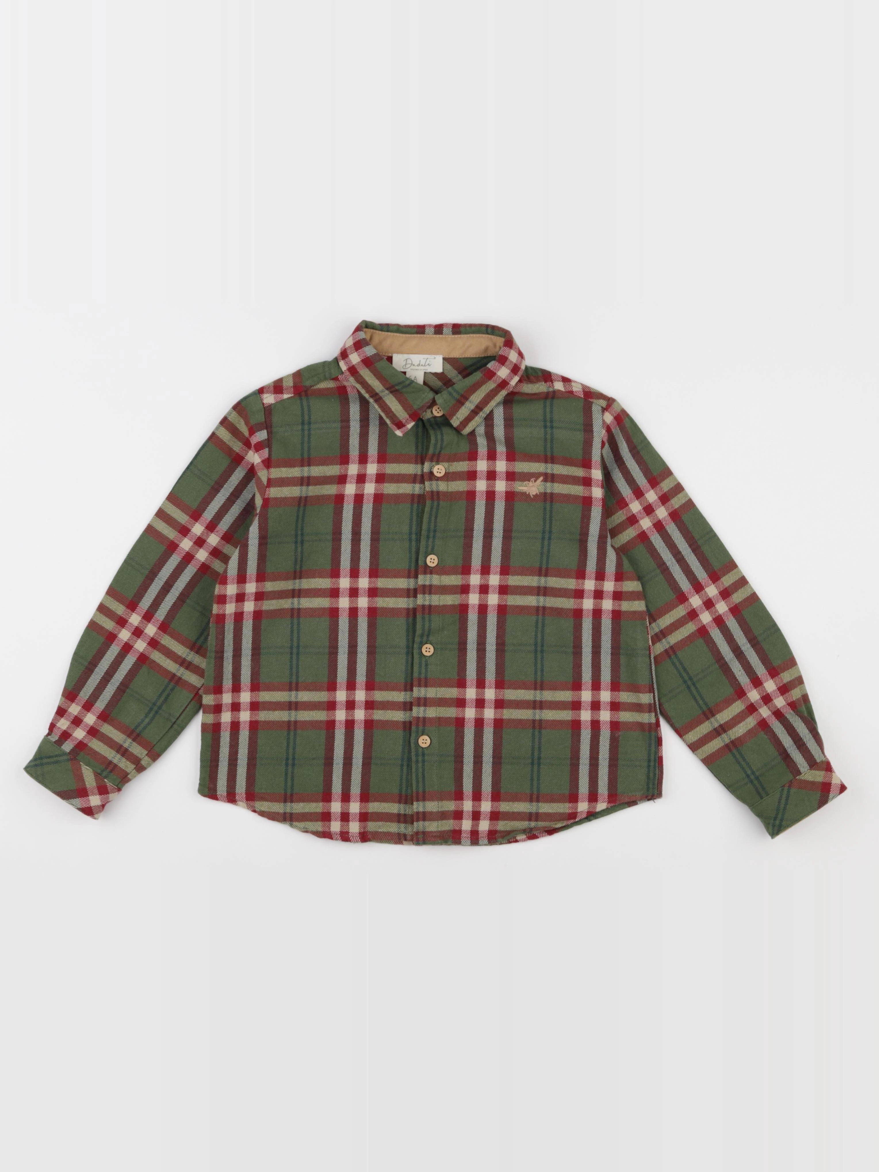 Dadati - chemise vert - 6 ans