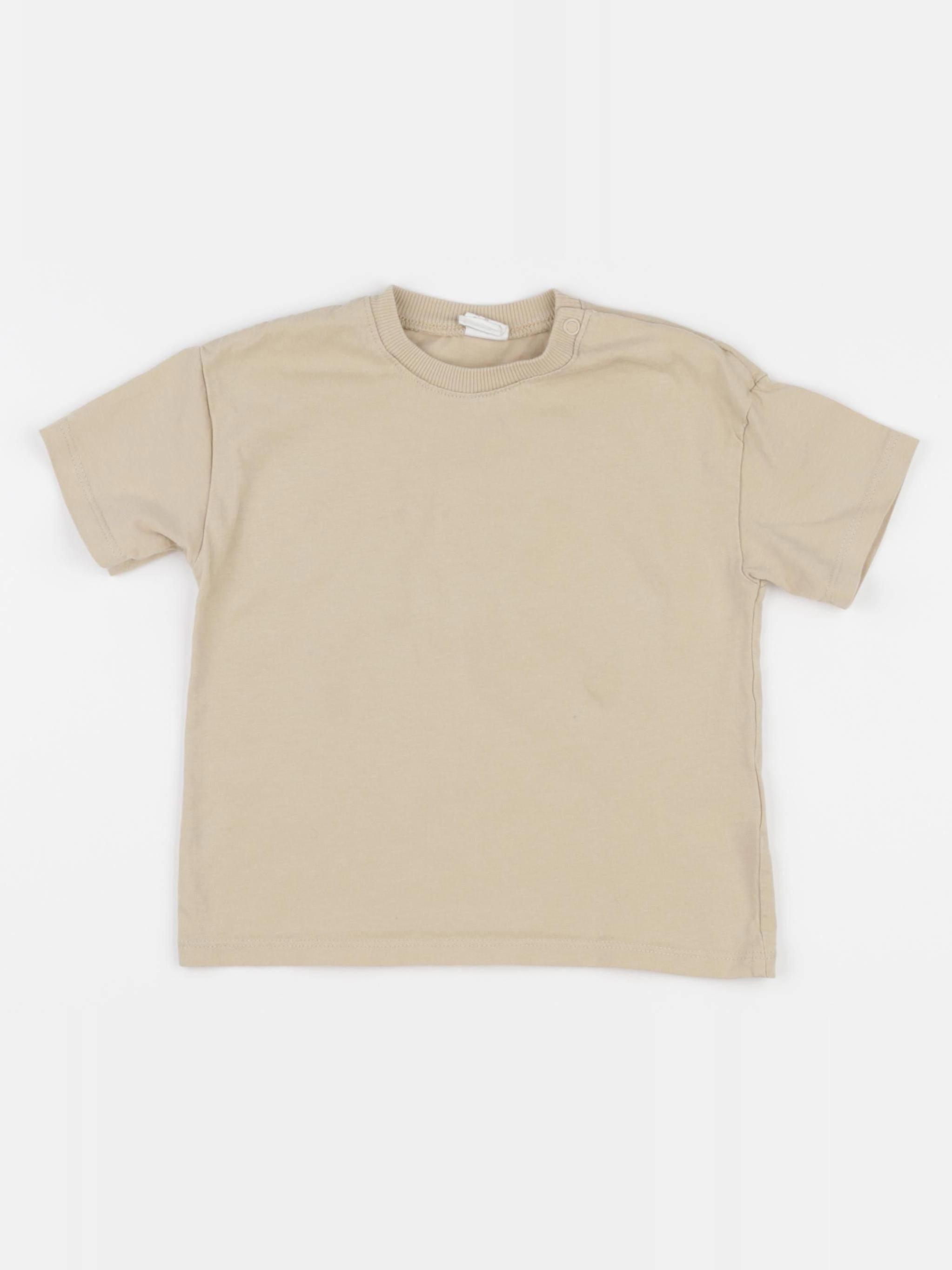 H&M - tee-shirt beige - 18/24 mois