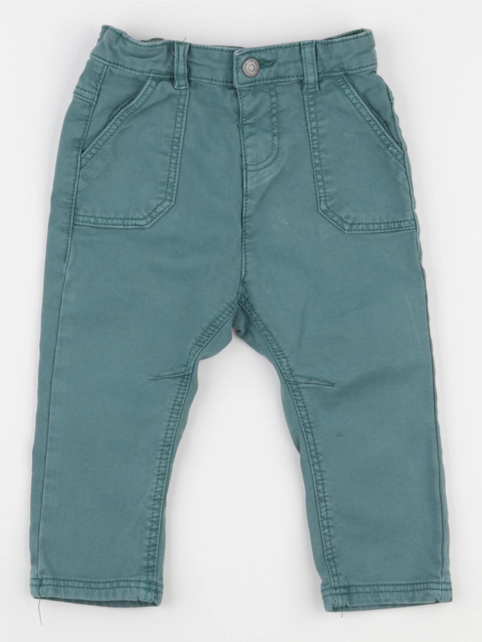 H&M - tee-shirt bleu - 2/3 ans