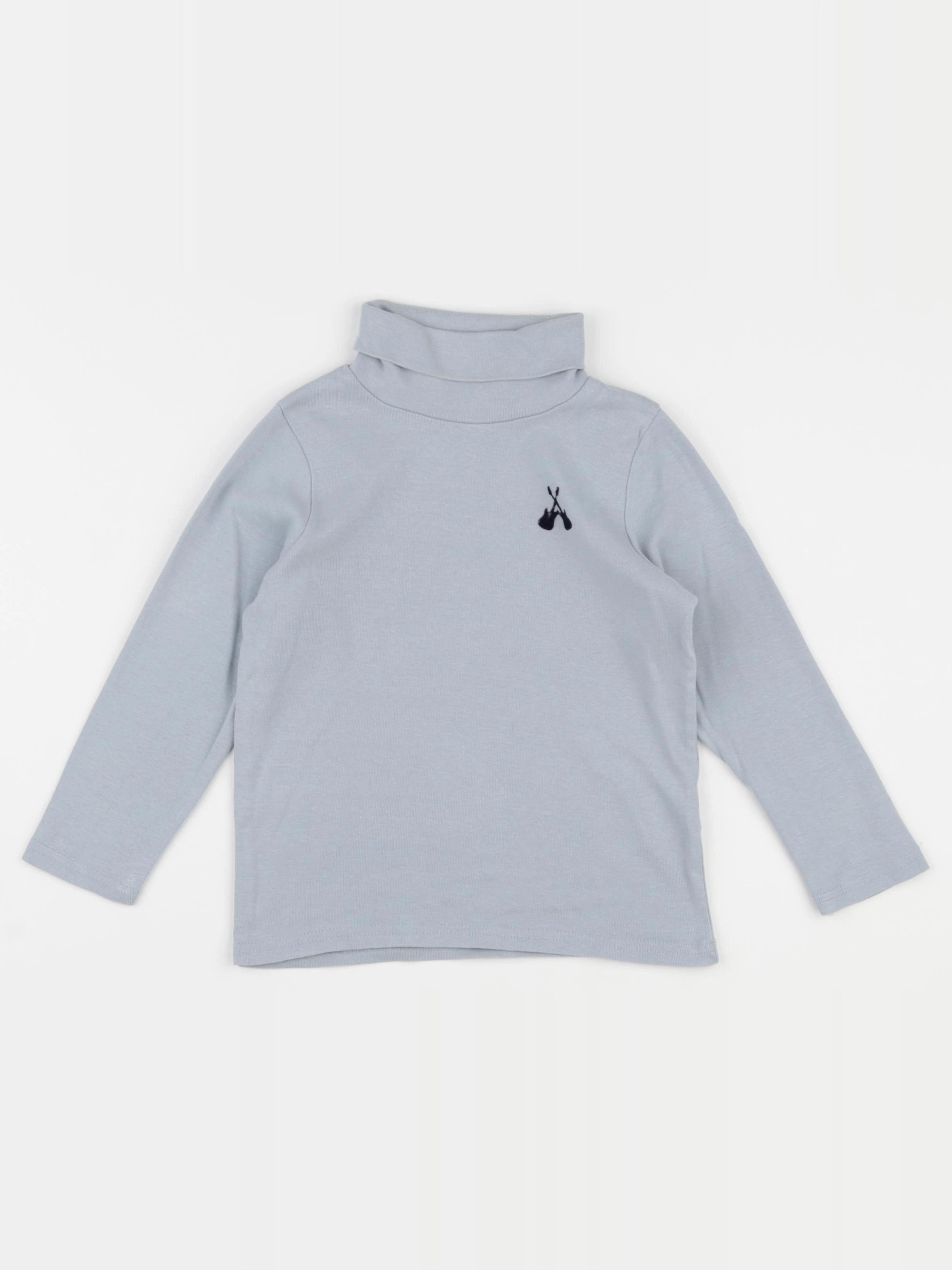Vertbaudet - sous-pull bleu - 5 ans