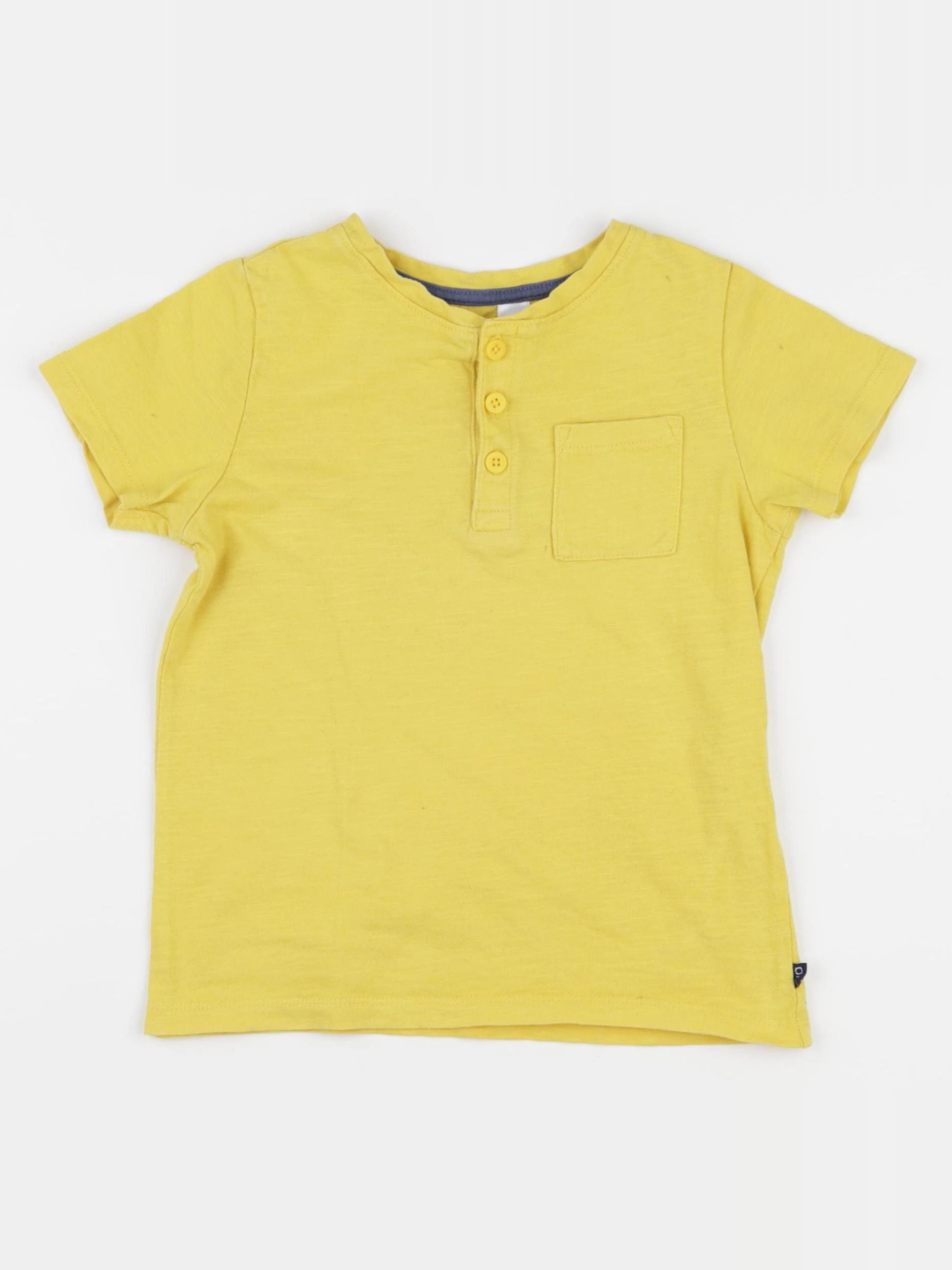 Okaidi - tee-shirt jaune - 4 ans