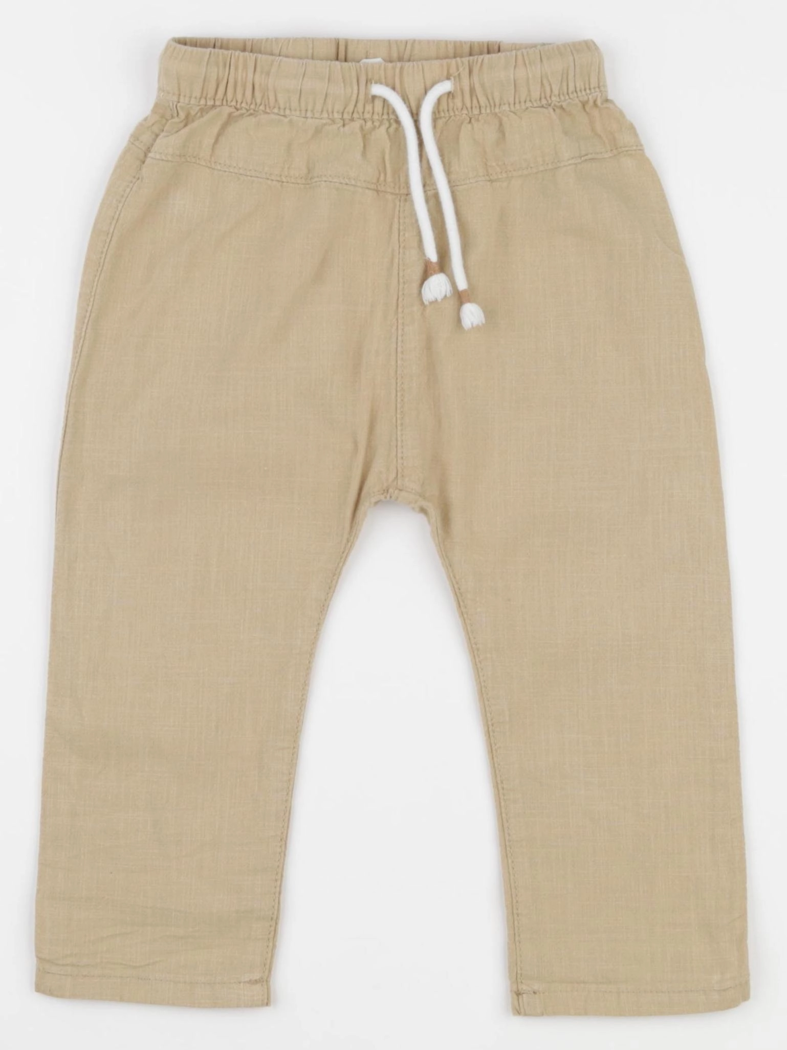 H&M - pantalon beige - 12/18 mois