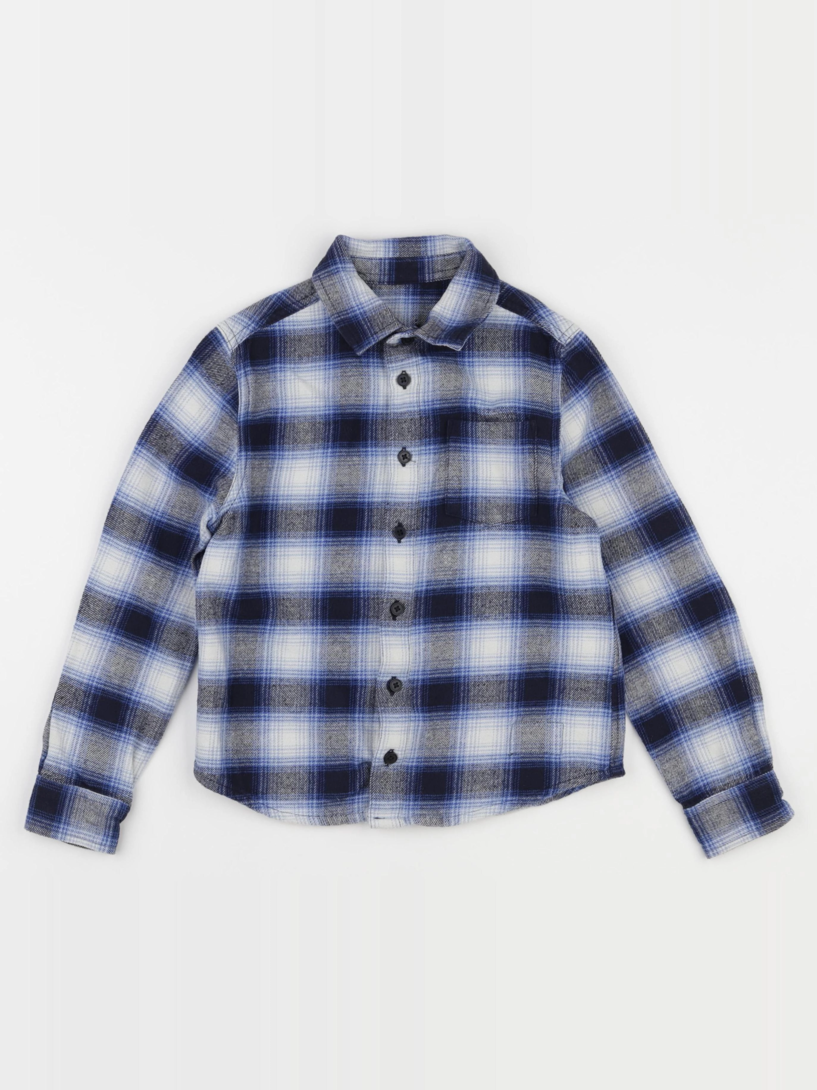 Zadig & Voltaire - chemise bleu - 8 ans