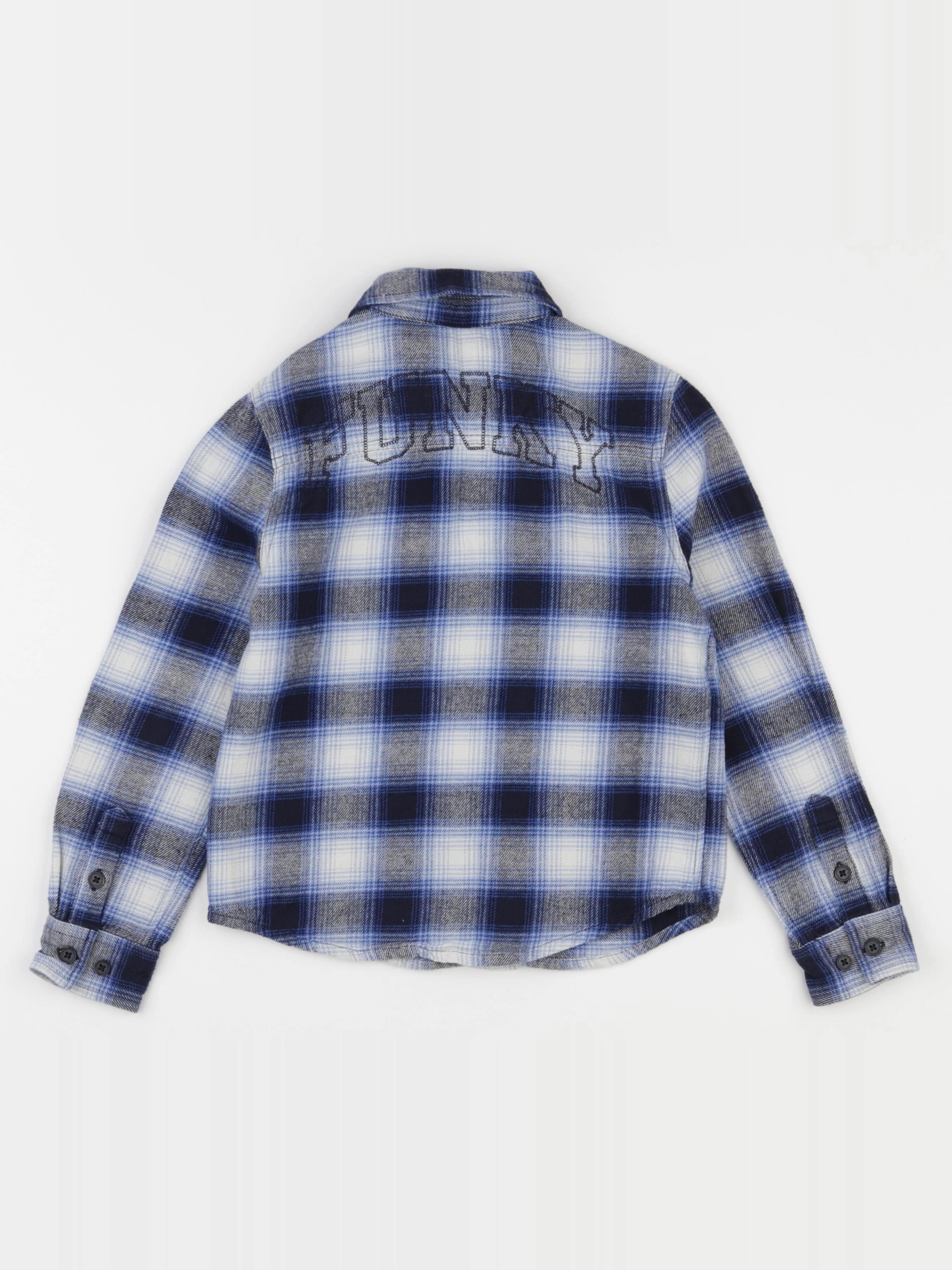 Zadig & Voltaire - chemise bleu - 8 ans