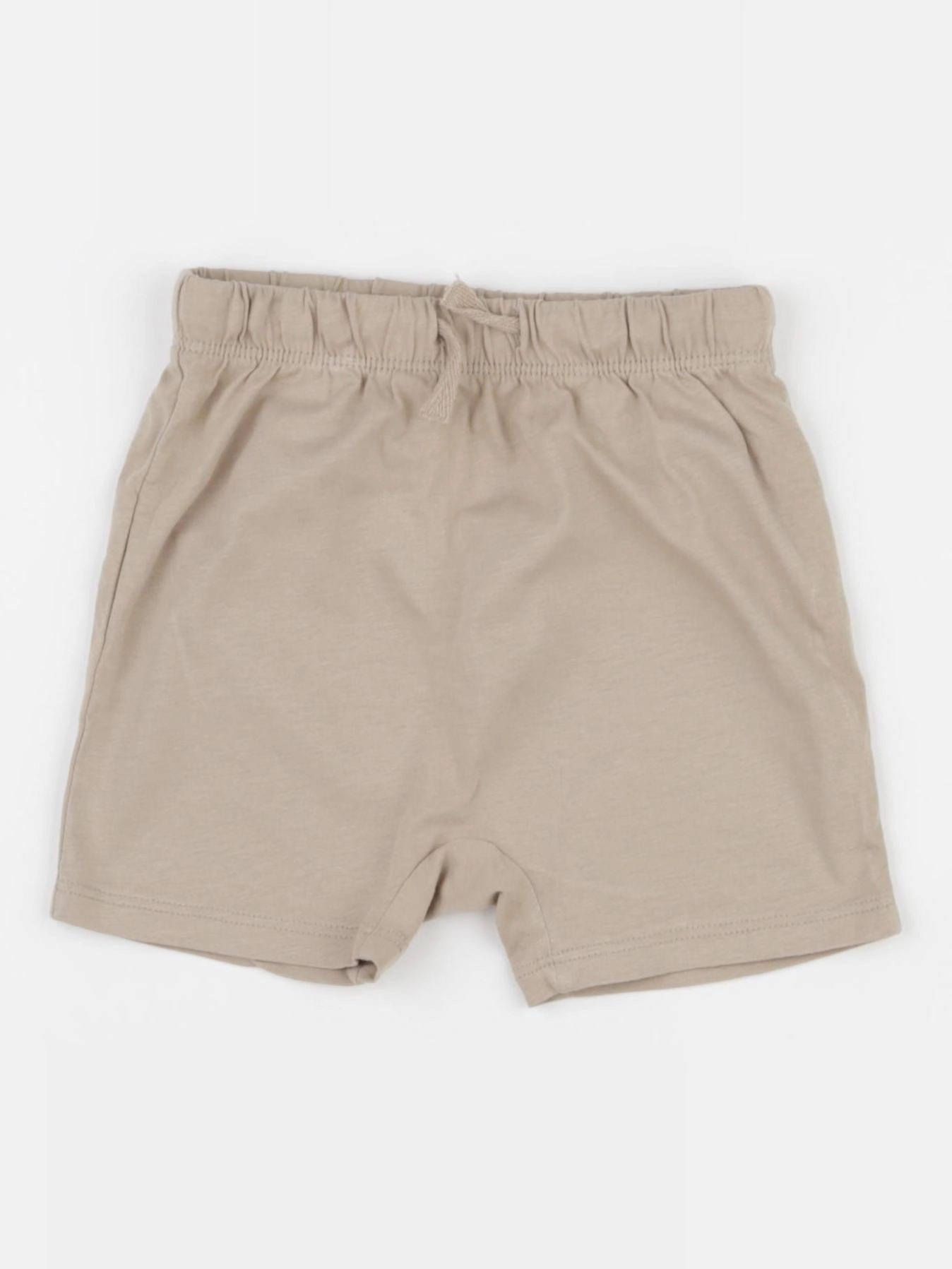 H&M - short beige - 9/12 mois