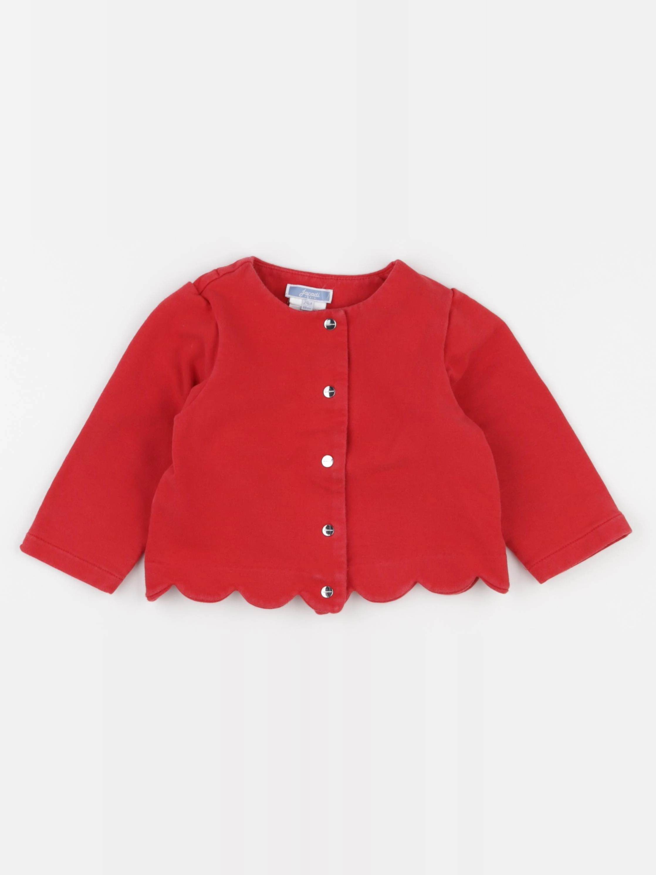 Jacadi - sweat rouge - 24 mois