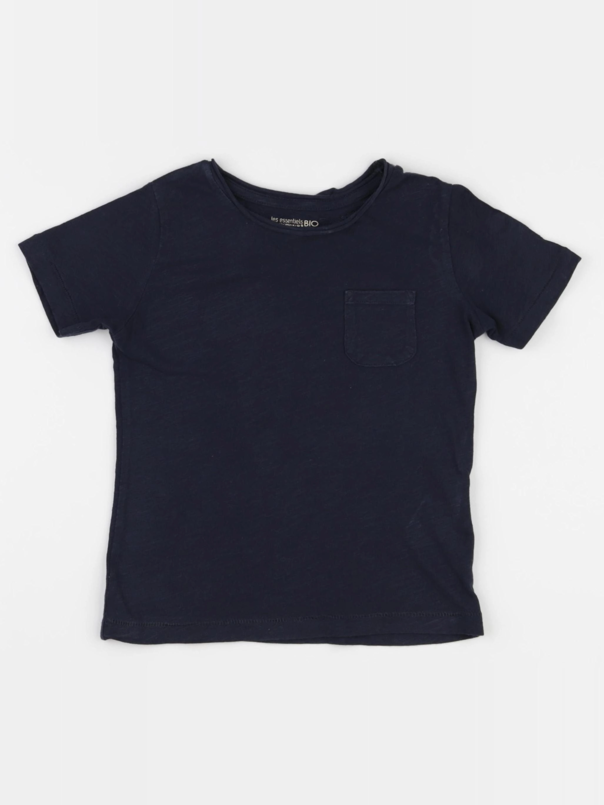 Monoprix - tee-shirt bleu - 4 ans