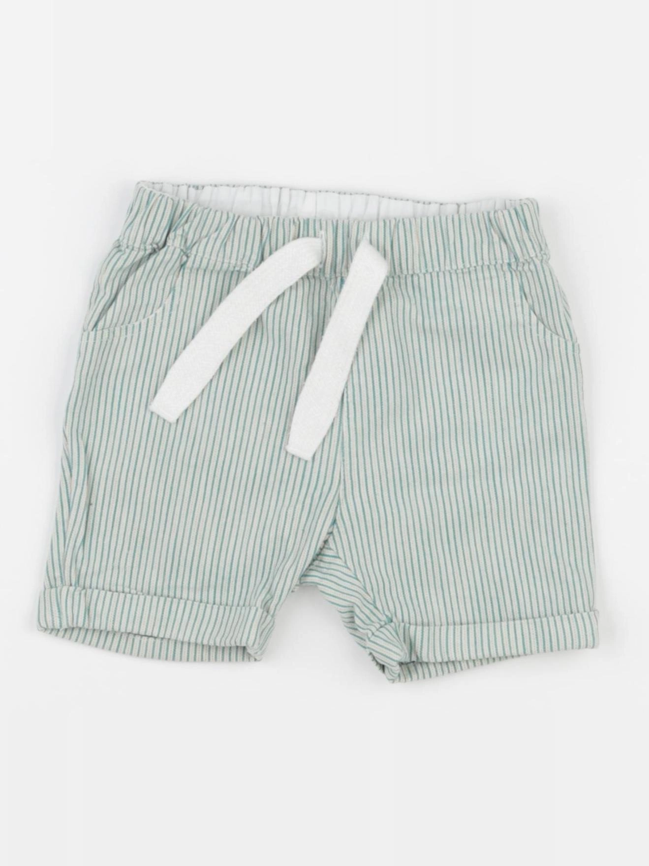 Petit Bateau - short vert - 36 mois