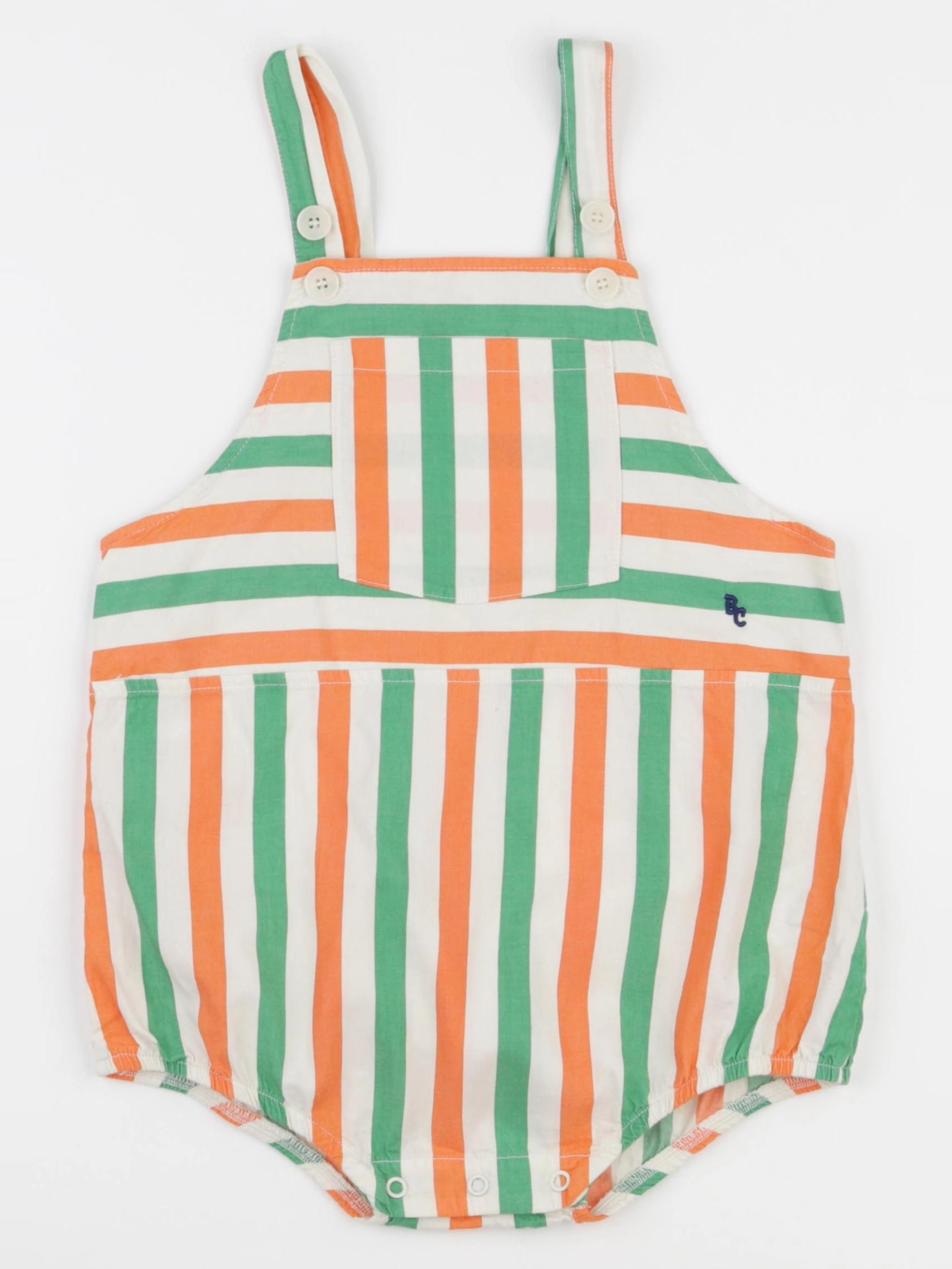 Bobo Choses - combinaison vert, orange - 24 mois
