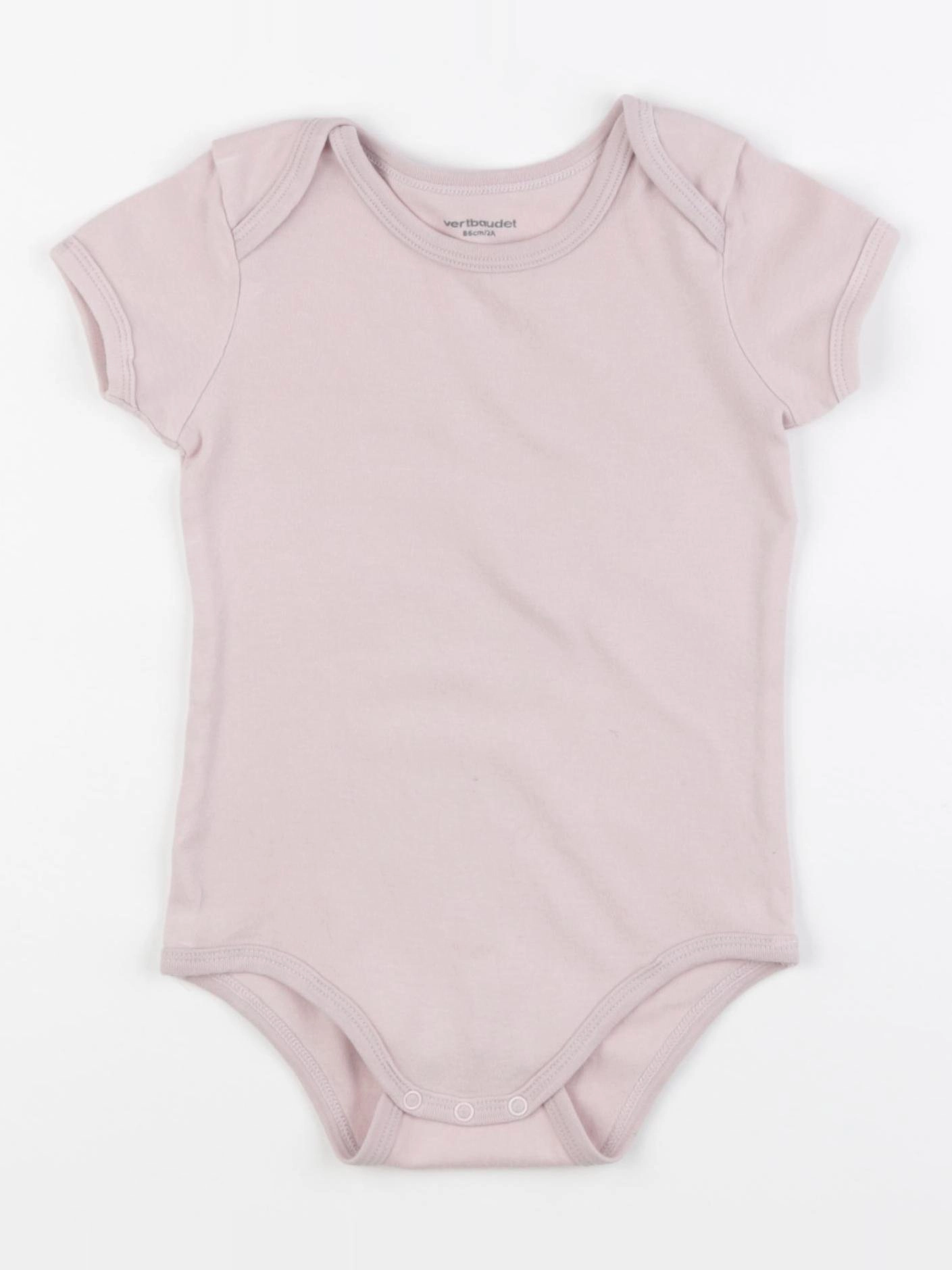 Vertbaudet - body rose - 2 ans