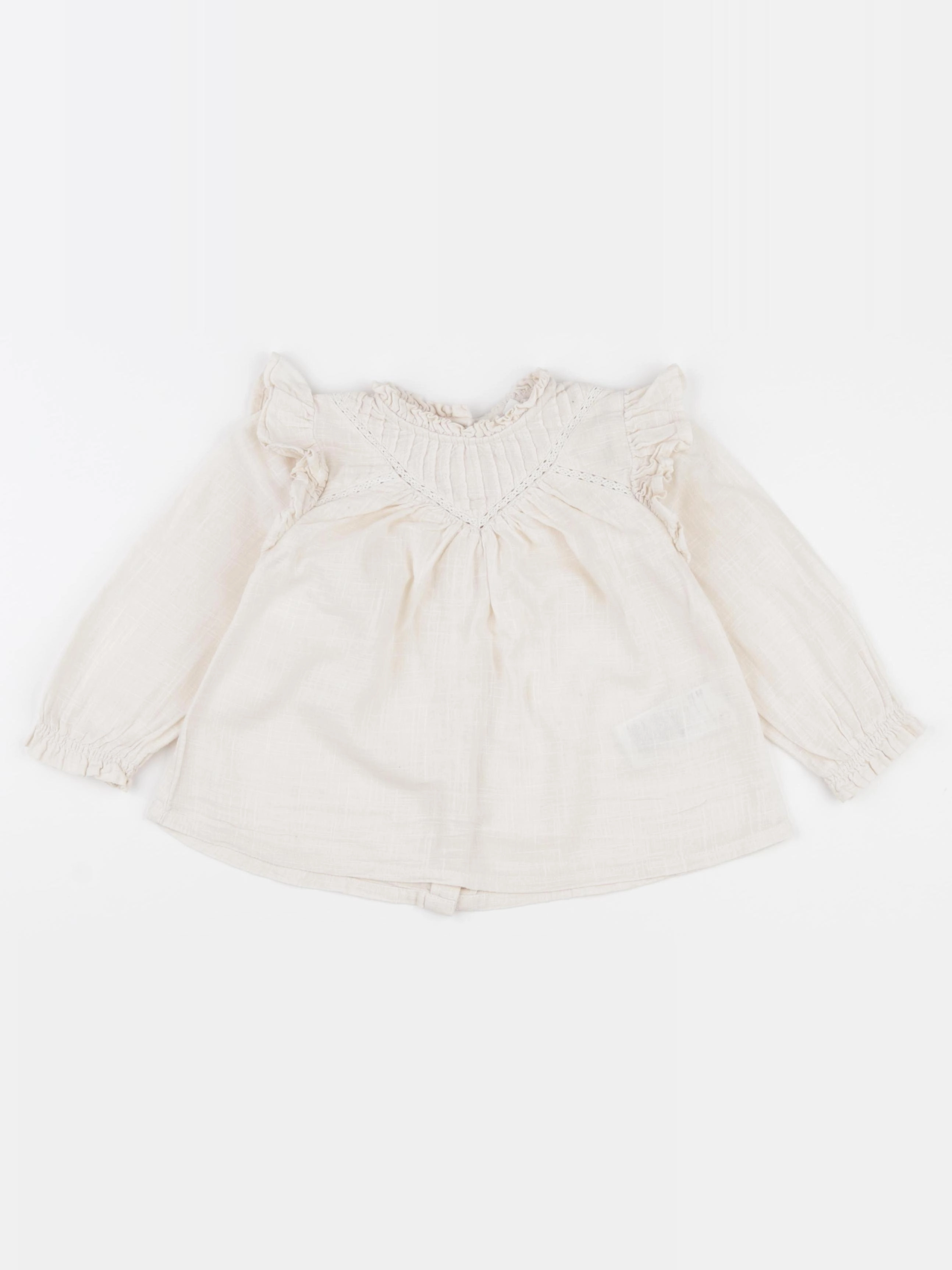 Vertbaudet - blouse blanc - 24 mois