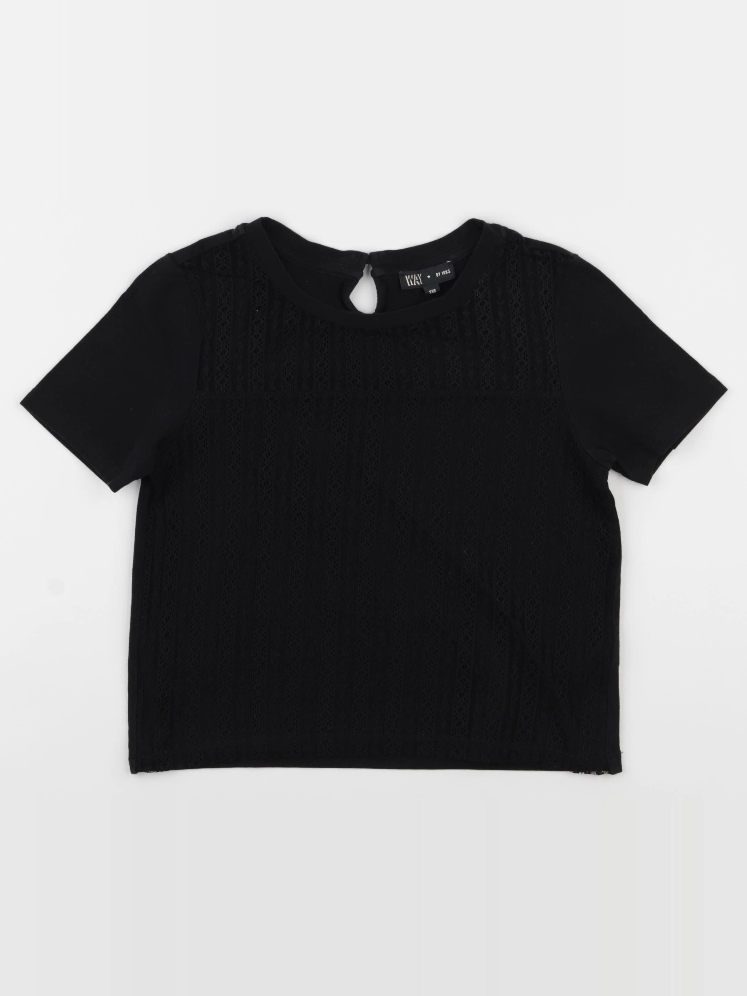 IKKS - tee-shirt noir - 10 ans