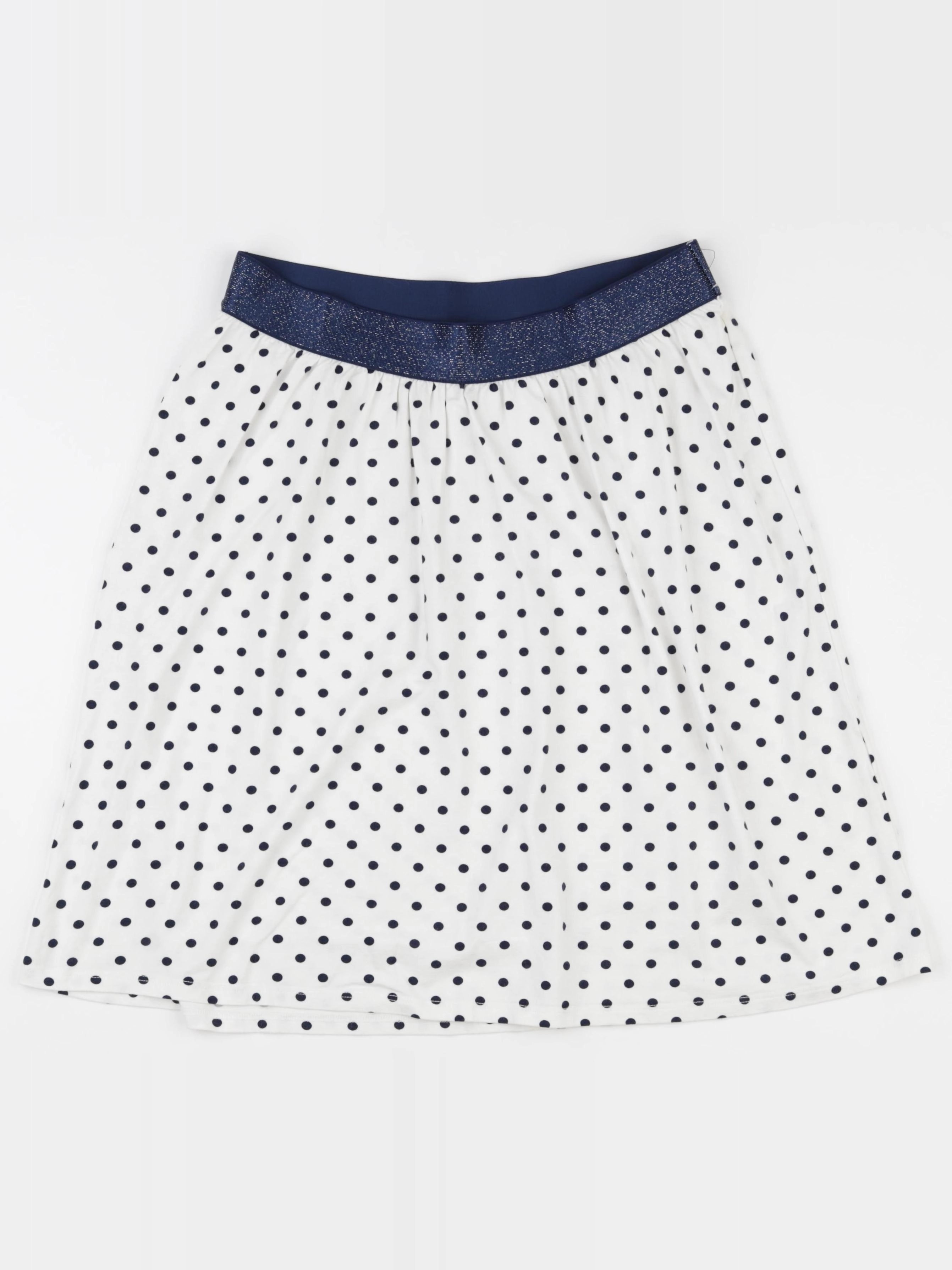 Envie de fraise - jupe grossesse blanc, bleu - 34 à 36