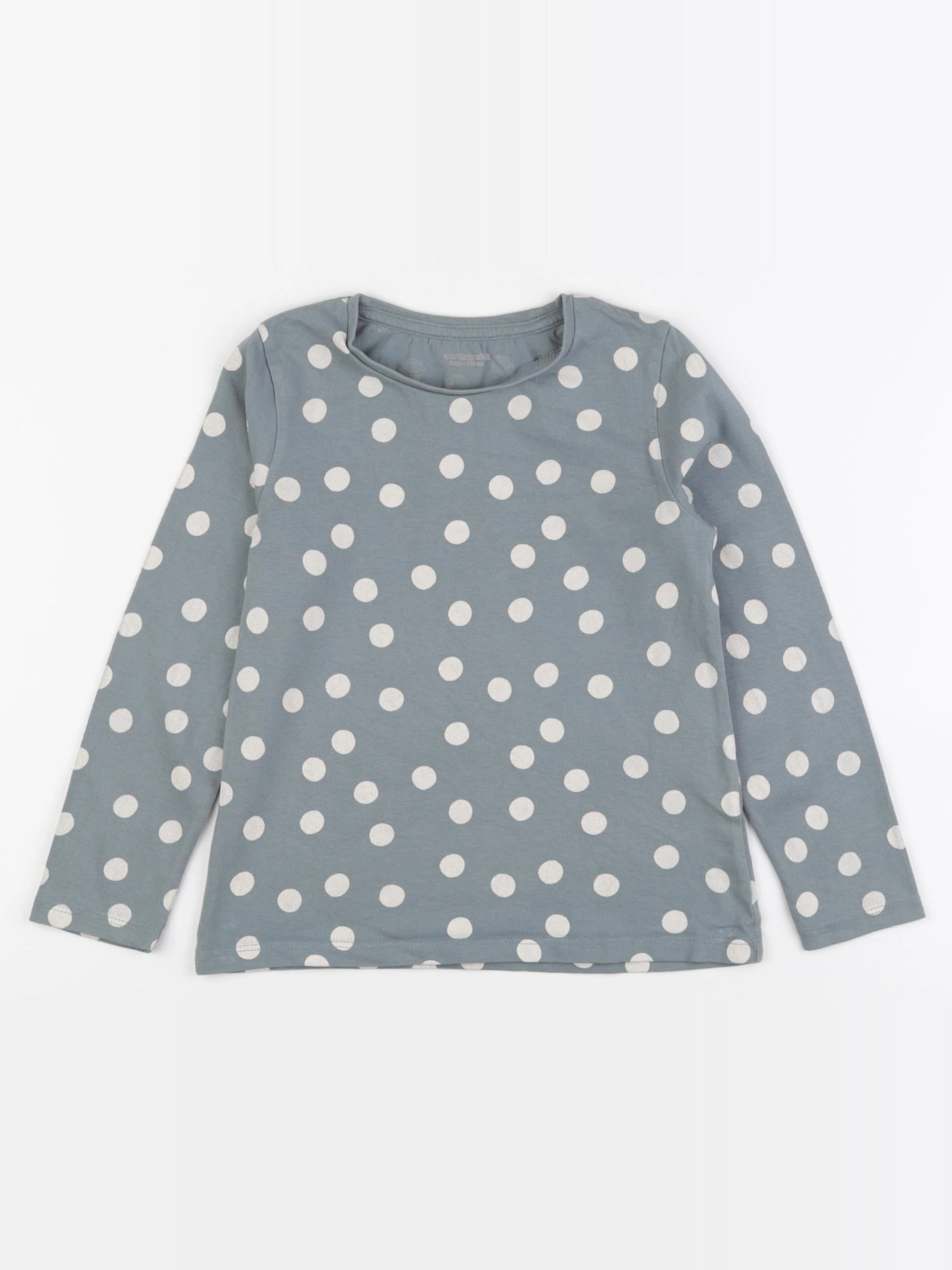 Vertbaudet - tee-shirt bleu - 6 ans