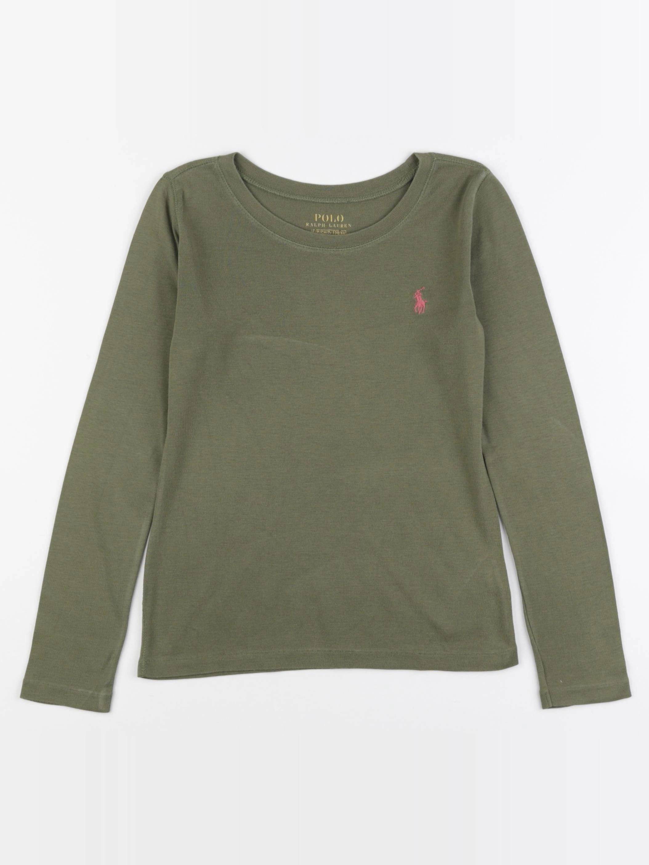 Ralph Lauren - tee-shirt vert - 7 ans