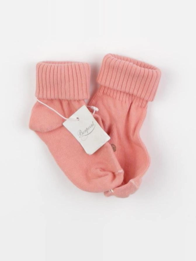 Bonpoint - chaussettes rose - 2 ans