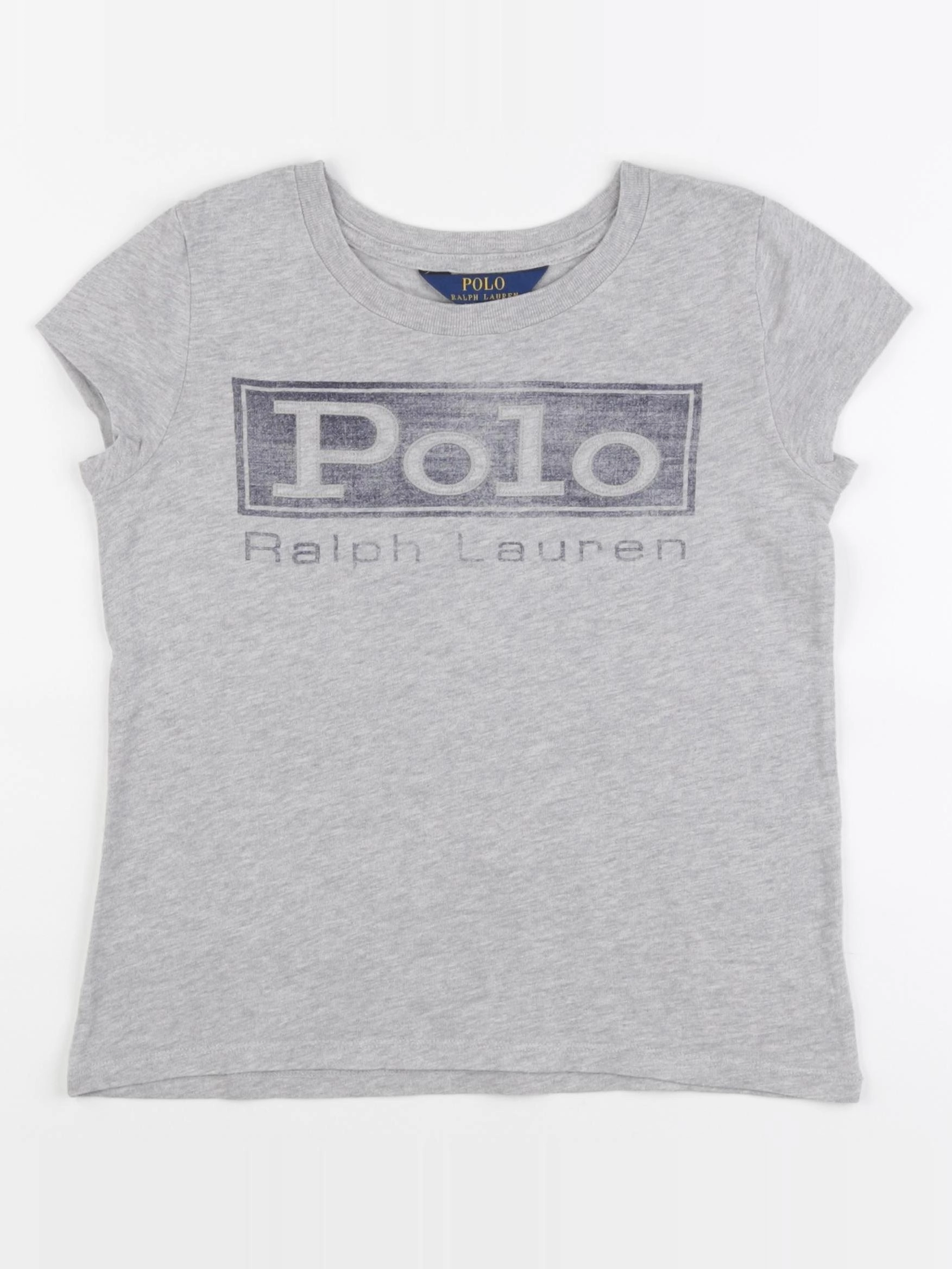 Ralph Lauren - tee-shirt gris - 7 ans