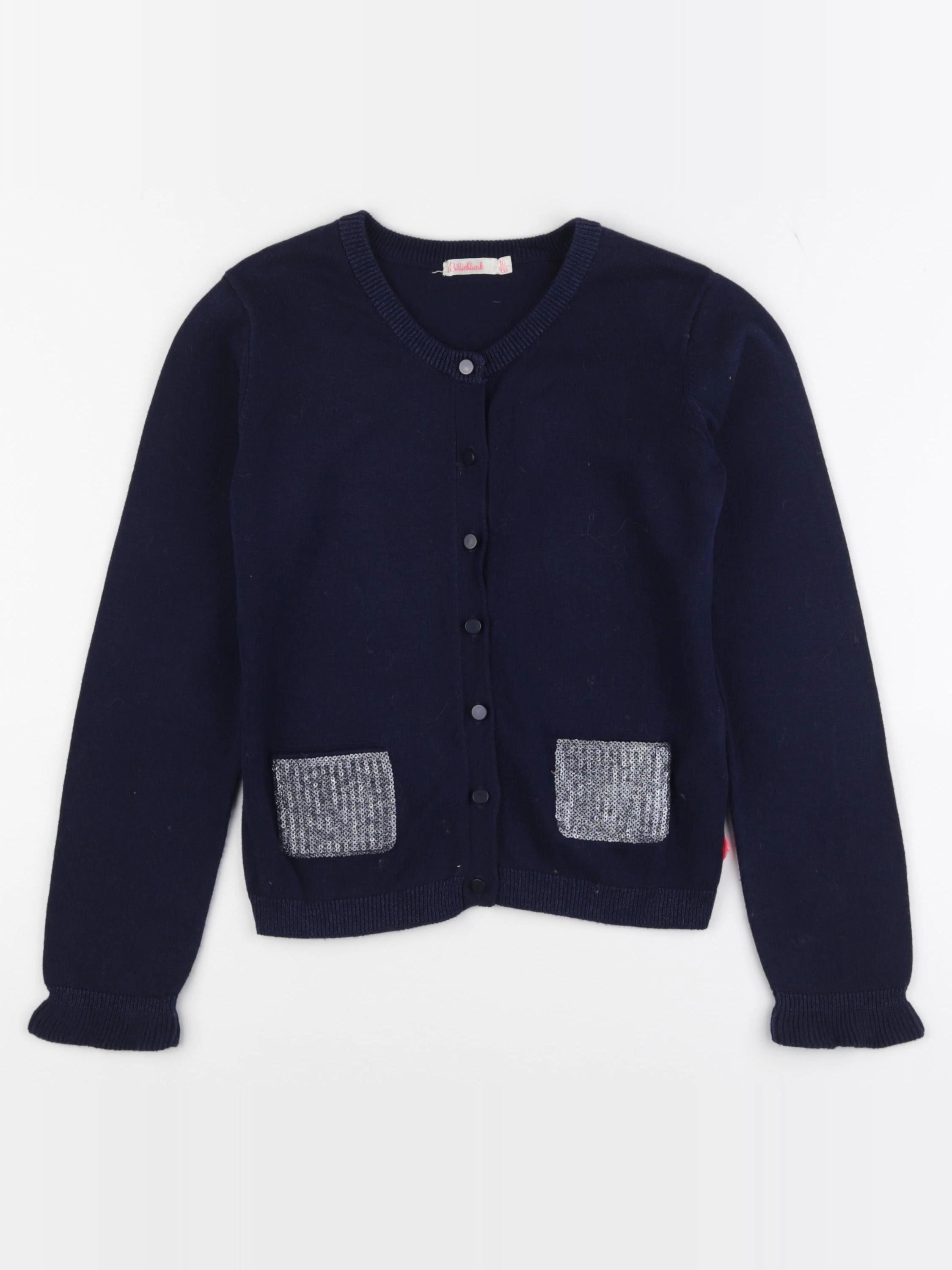 Billie Blush - gilet bleu - 10 ans
