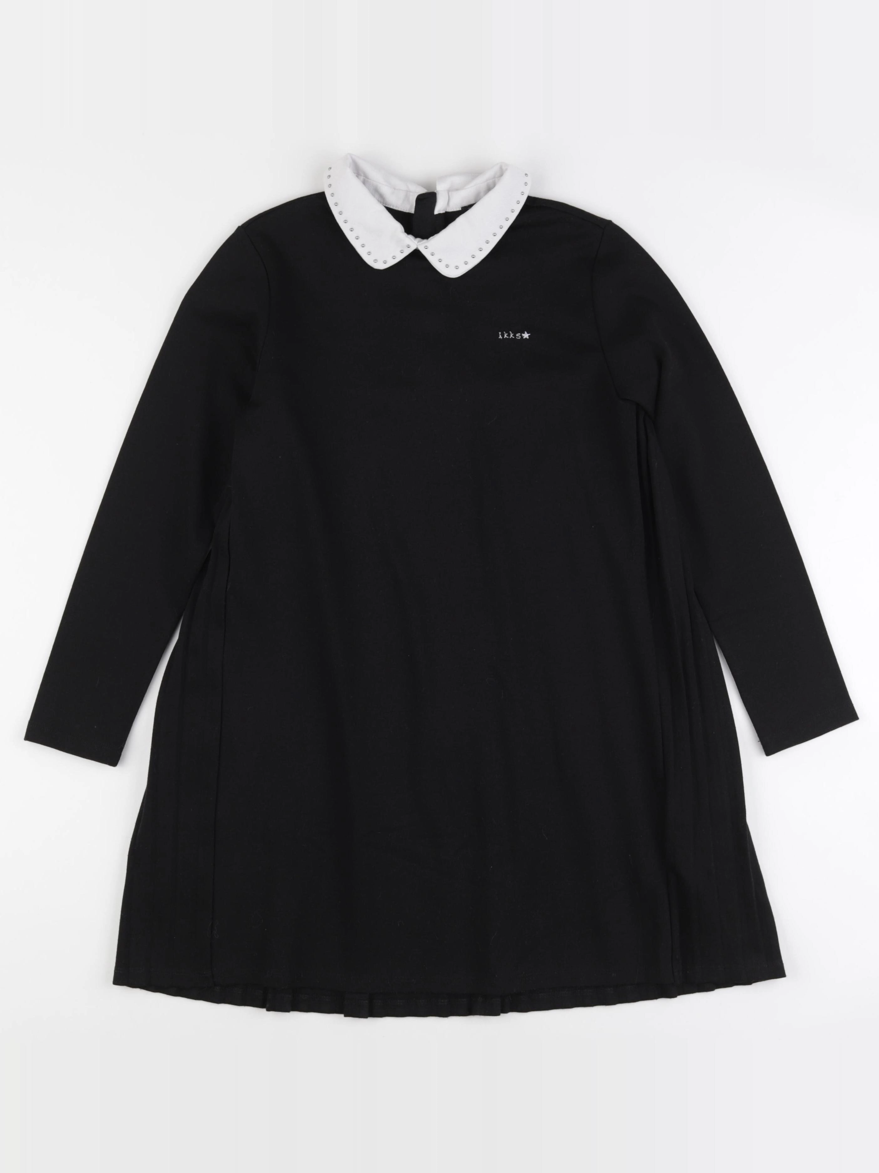 IKKS - robe noir - 10 ans