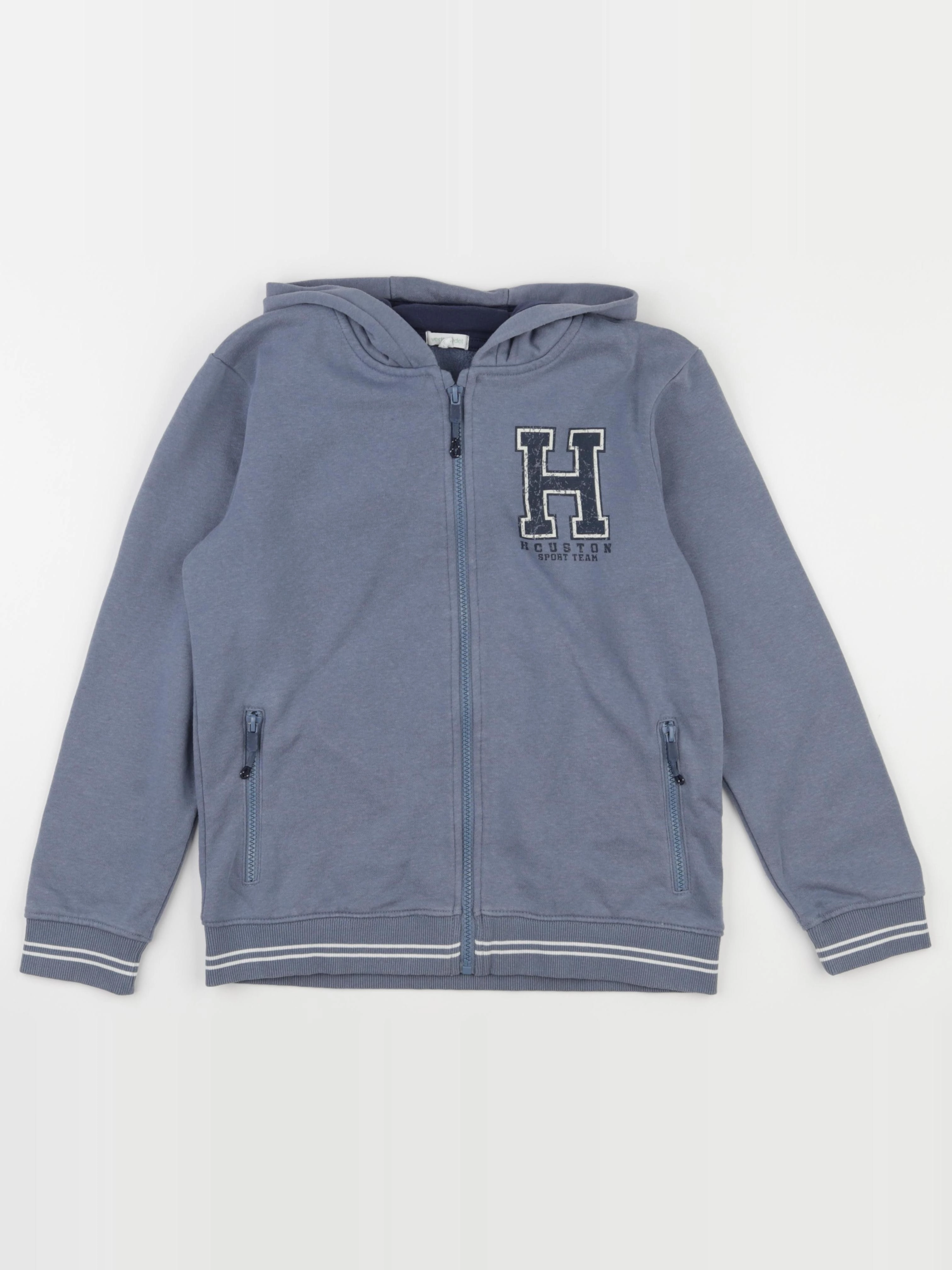 Vertbaudet - sweat bleu - 12 ans