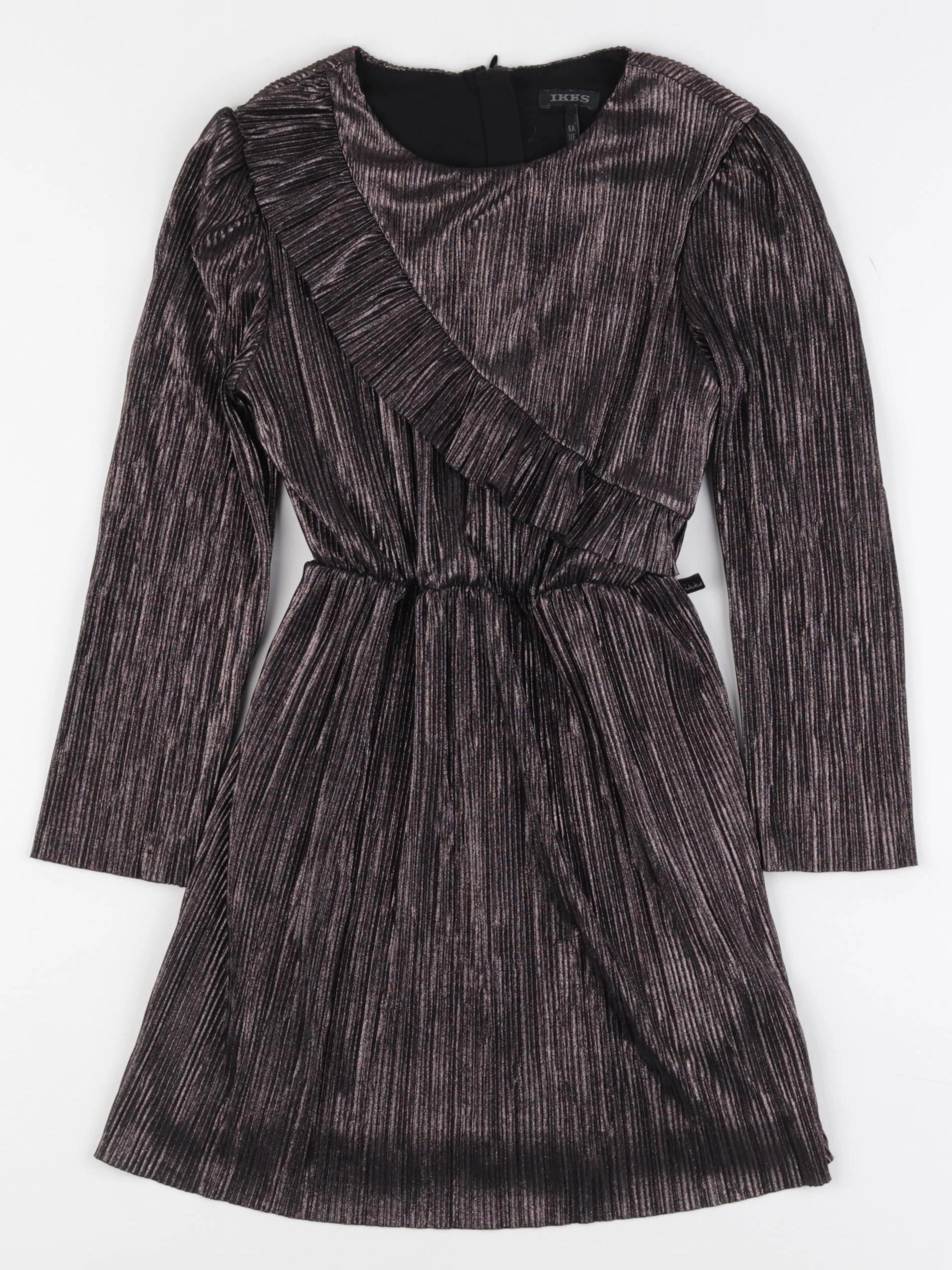 IKKS - robe bronze - 6 ans