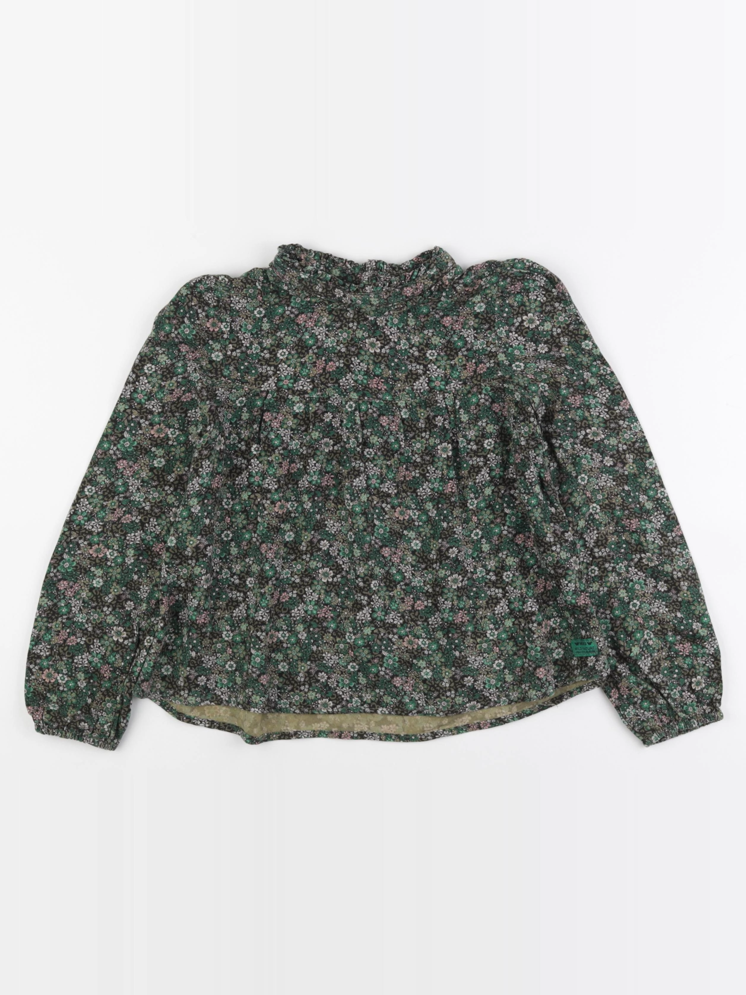 IKKS - blouse vert - 8 ans