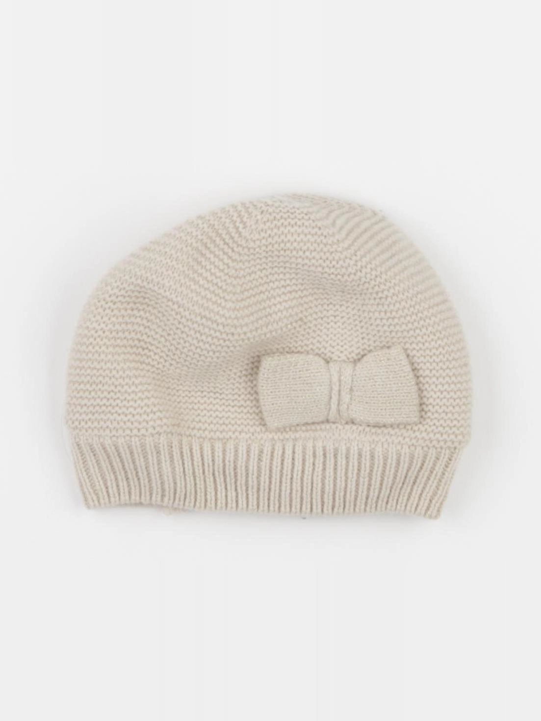 Vertbaudet - bonnet beige, or - 24/36 mois