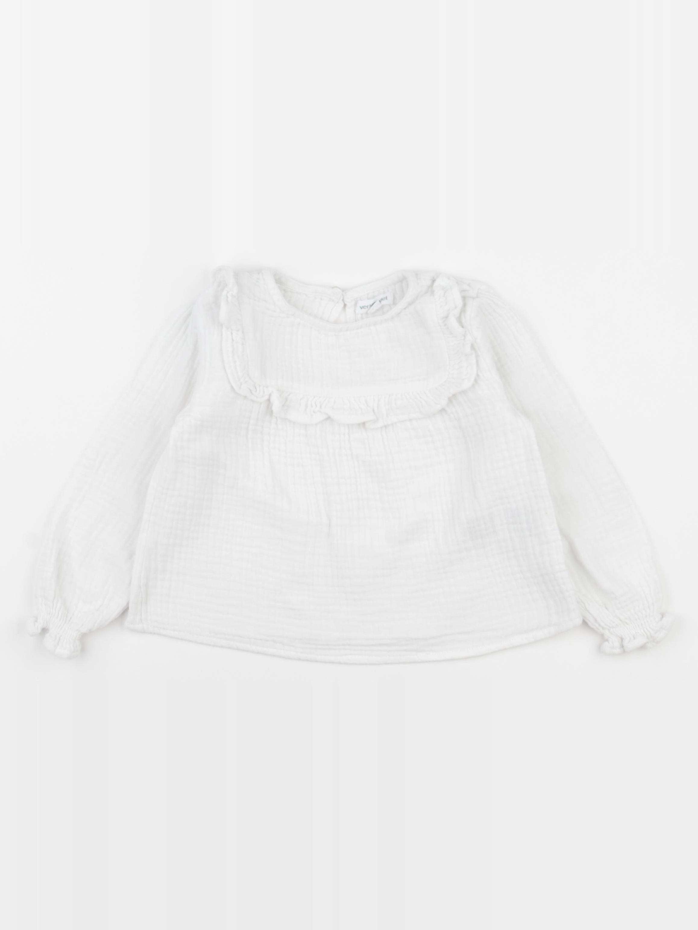 Vertbaudet - blouse blanc - 3 ans