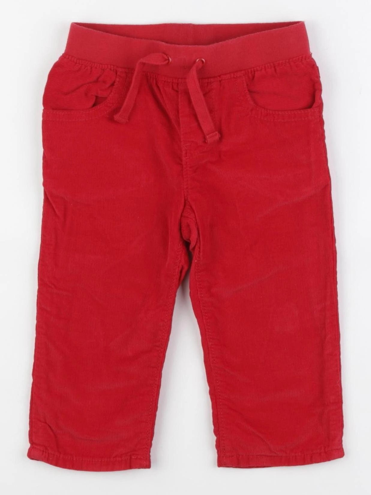 GAP - pantalon rouge - 12/18 mois