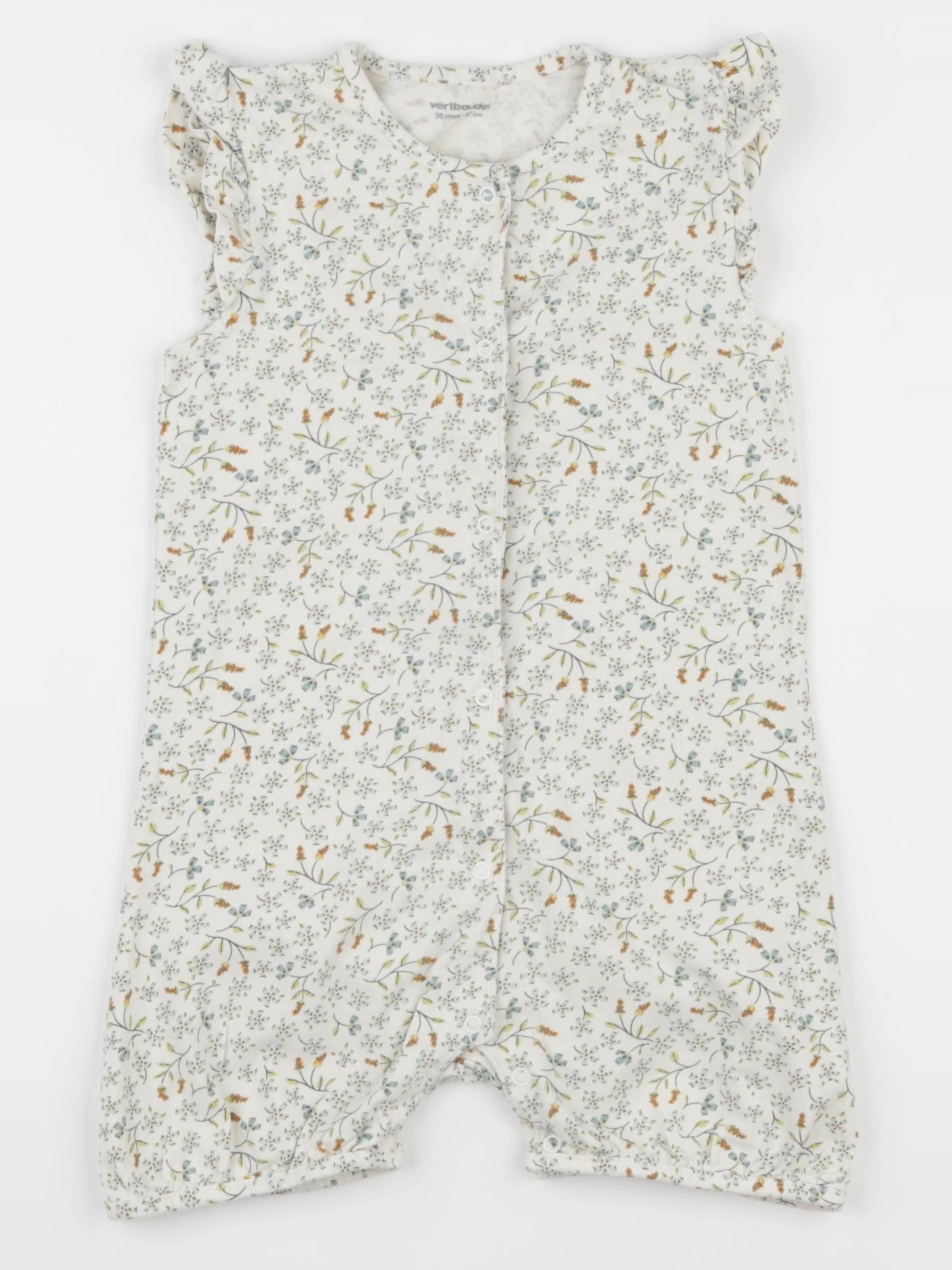 Vertbaudet - combinaison beige - 36 mois