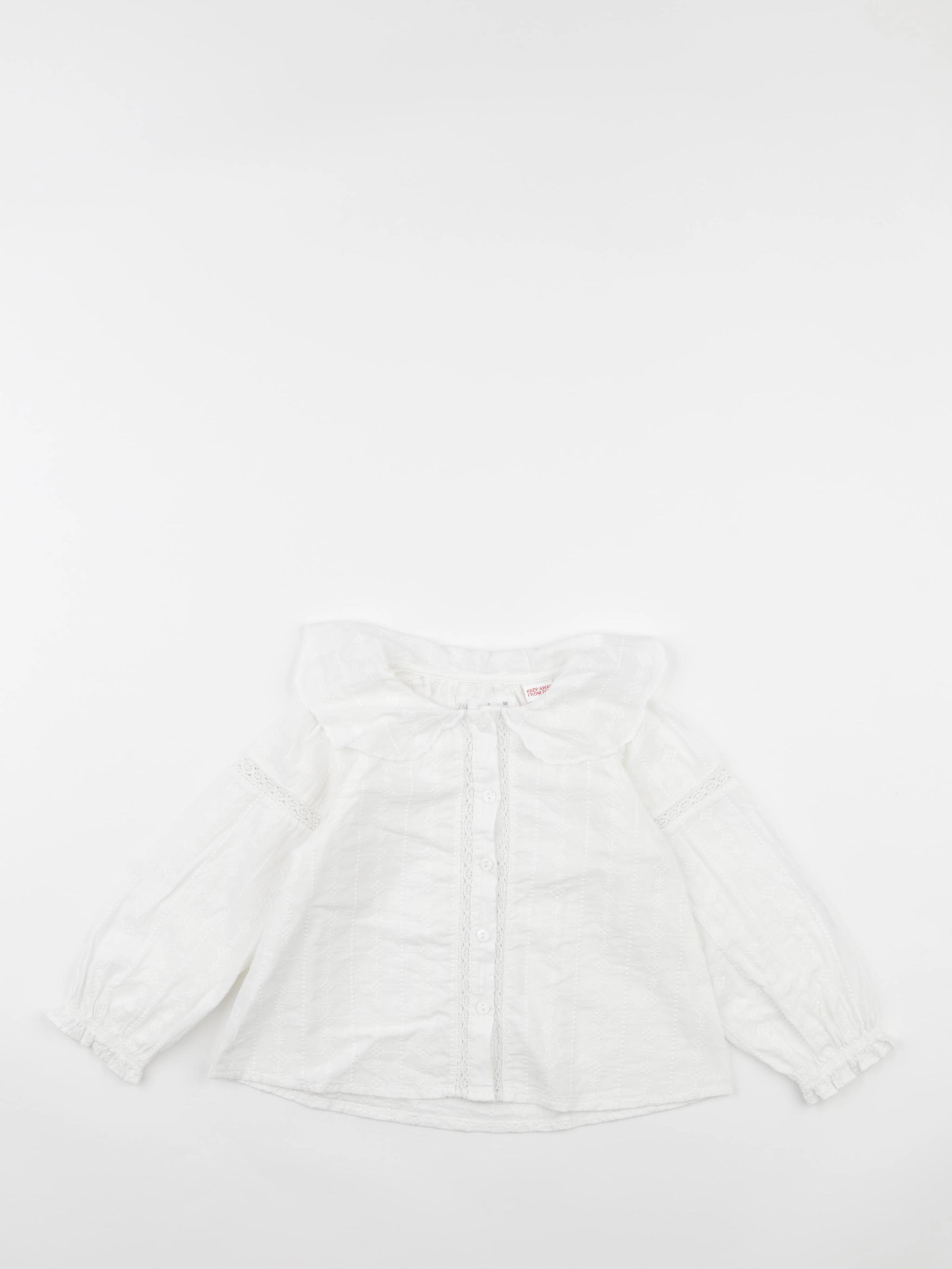 Zara - blouse blanc - 3 ans