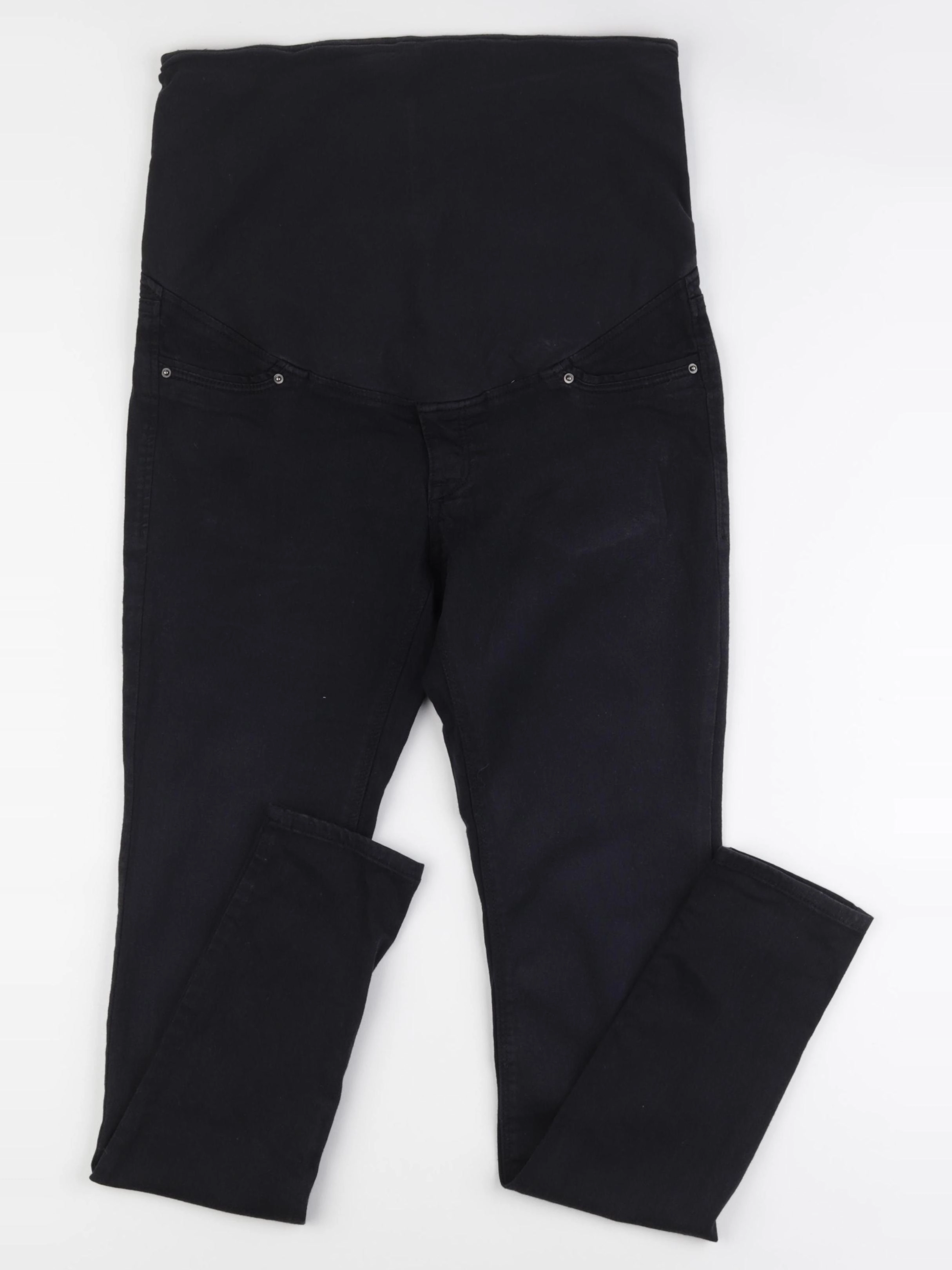 H&M - jean grossesse noir - 38