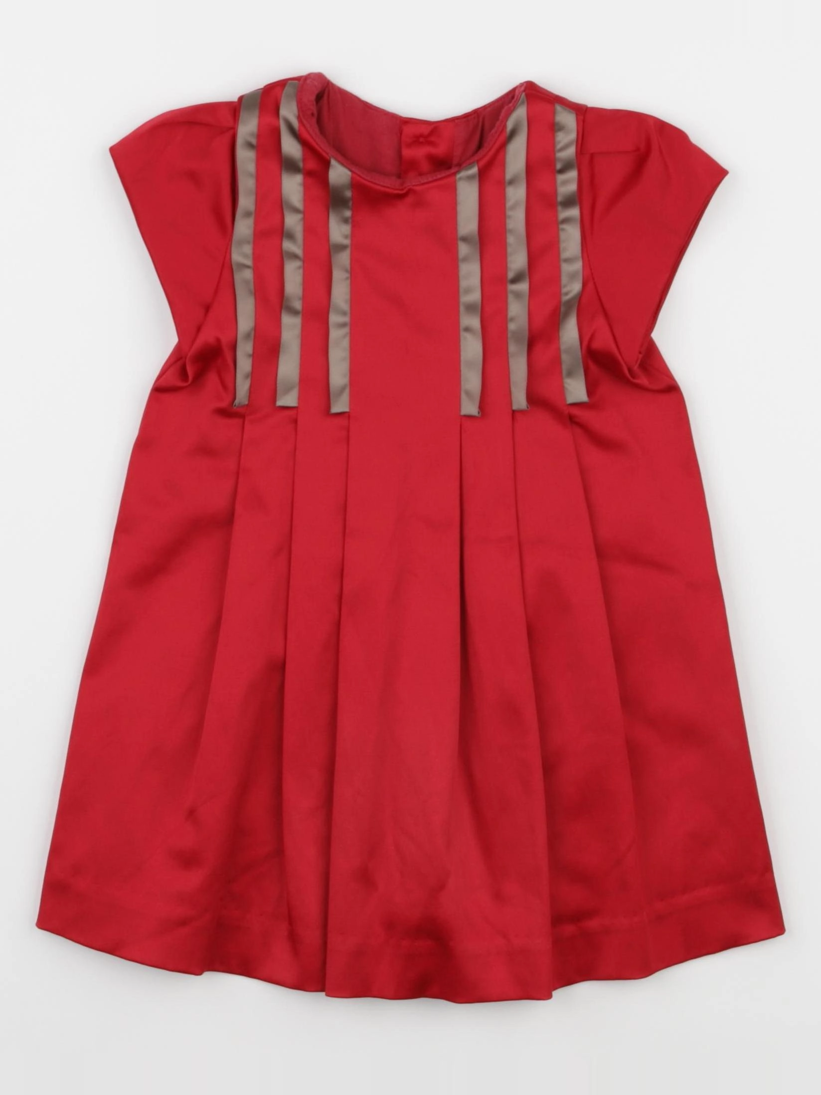 Jacadi - robe rouge - 12 mois