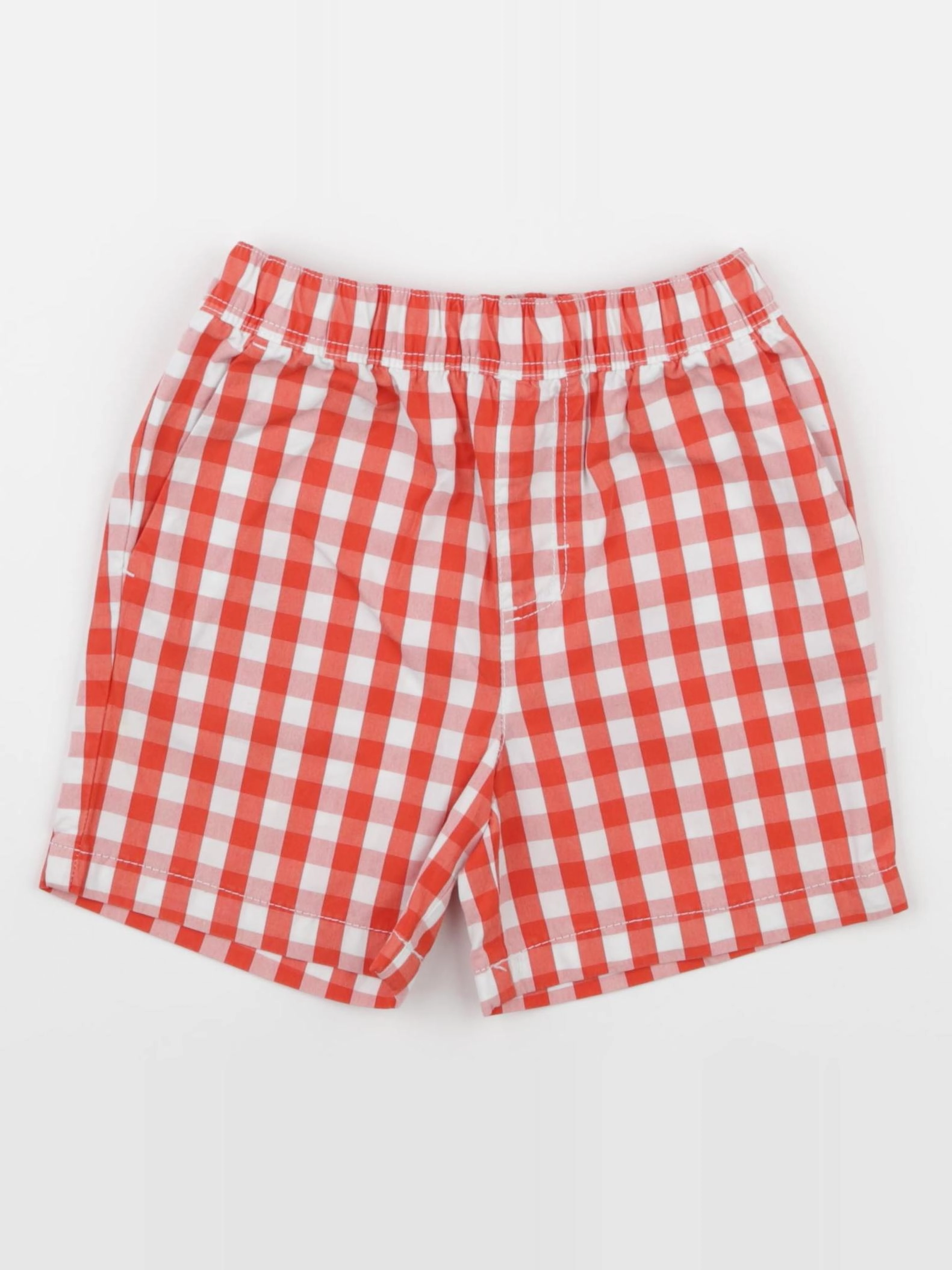 Jacadi - short blanc, orange - 36 mois