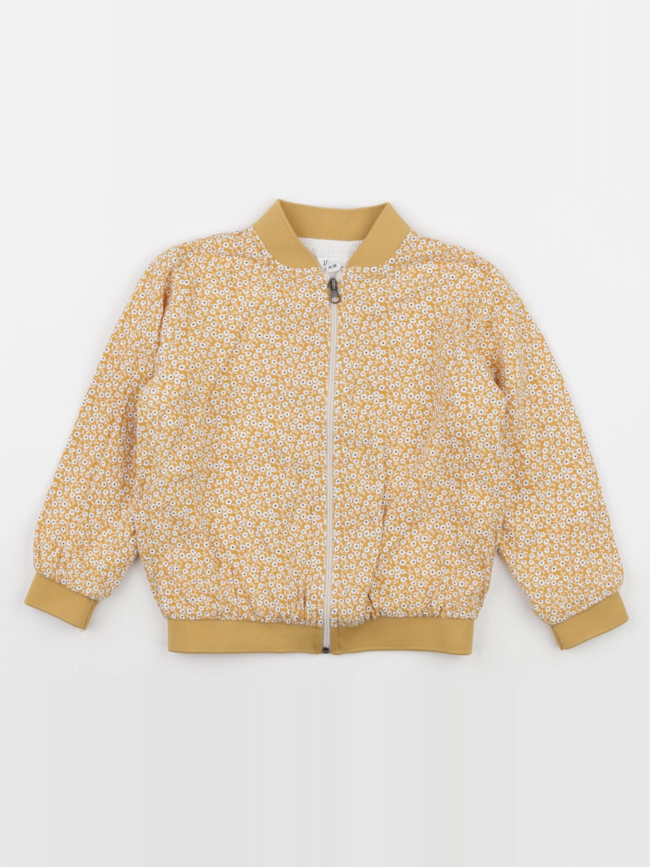 Little Cigogne - gilet jaune - 3 ans