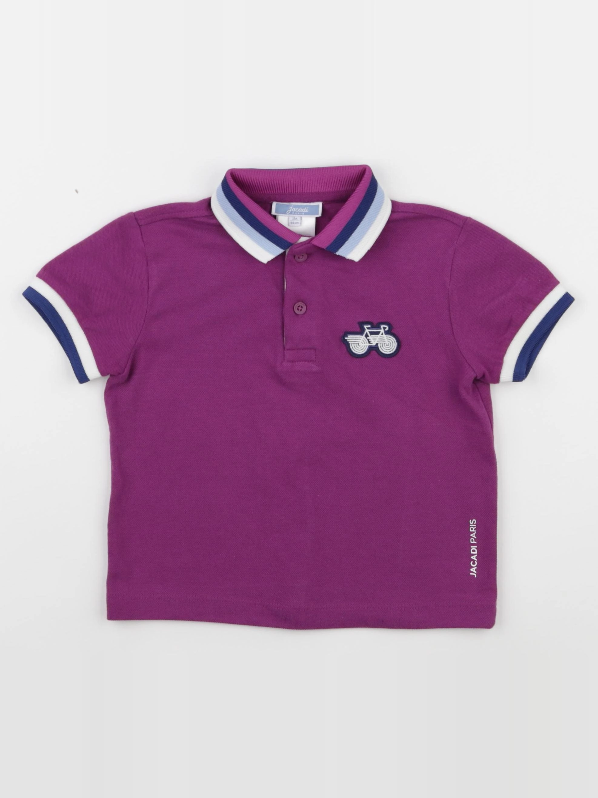 Jacadi - polo violet - 3 ans