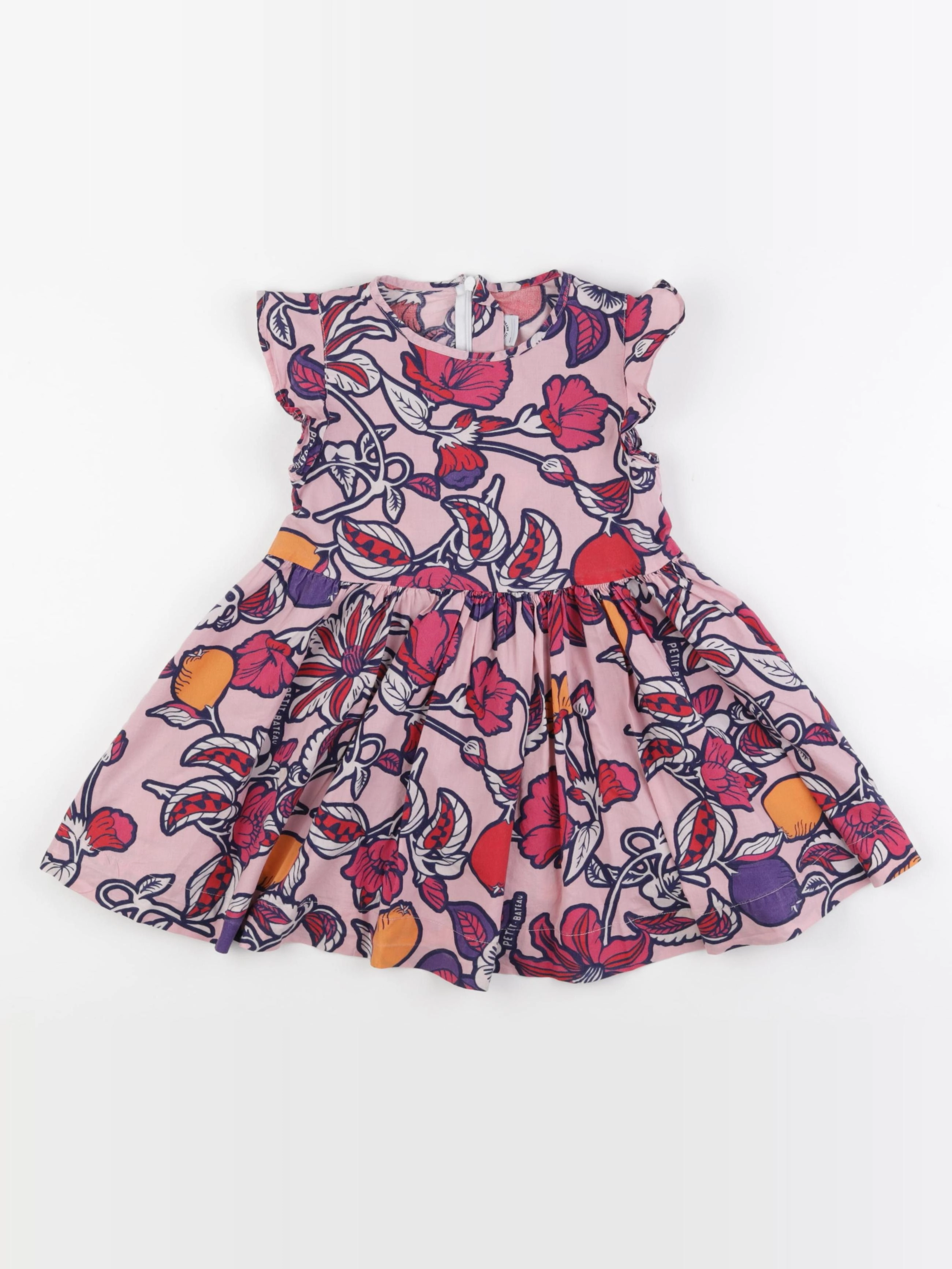 Petit Bateau - robe rose - 4 ans