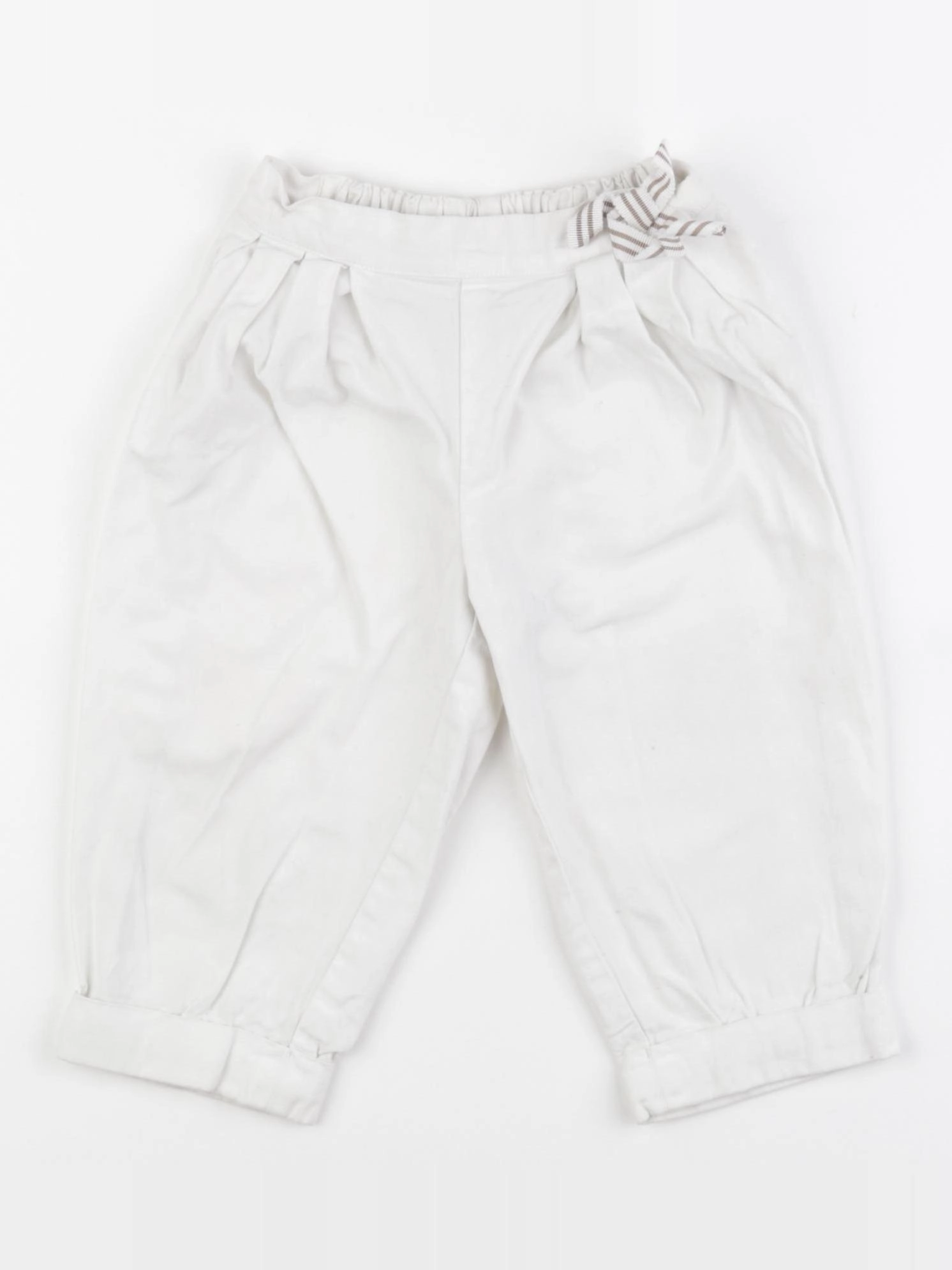 Jacadi - pantalon blanc - 18 mois
