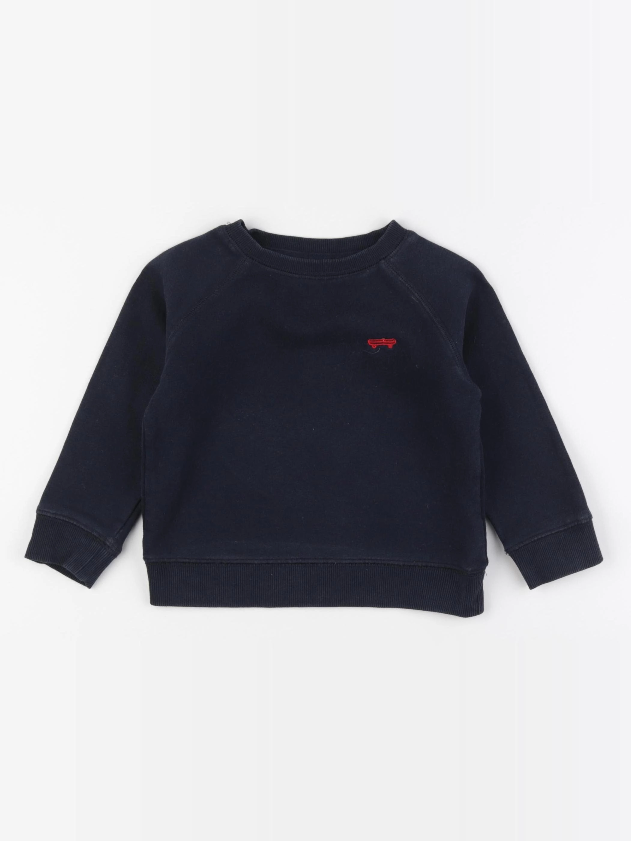 Monoprix - sweat bleu - 3 ans