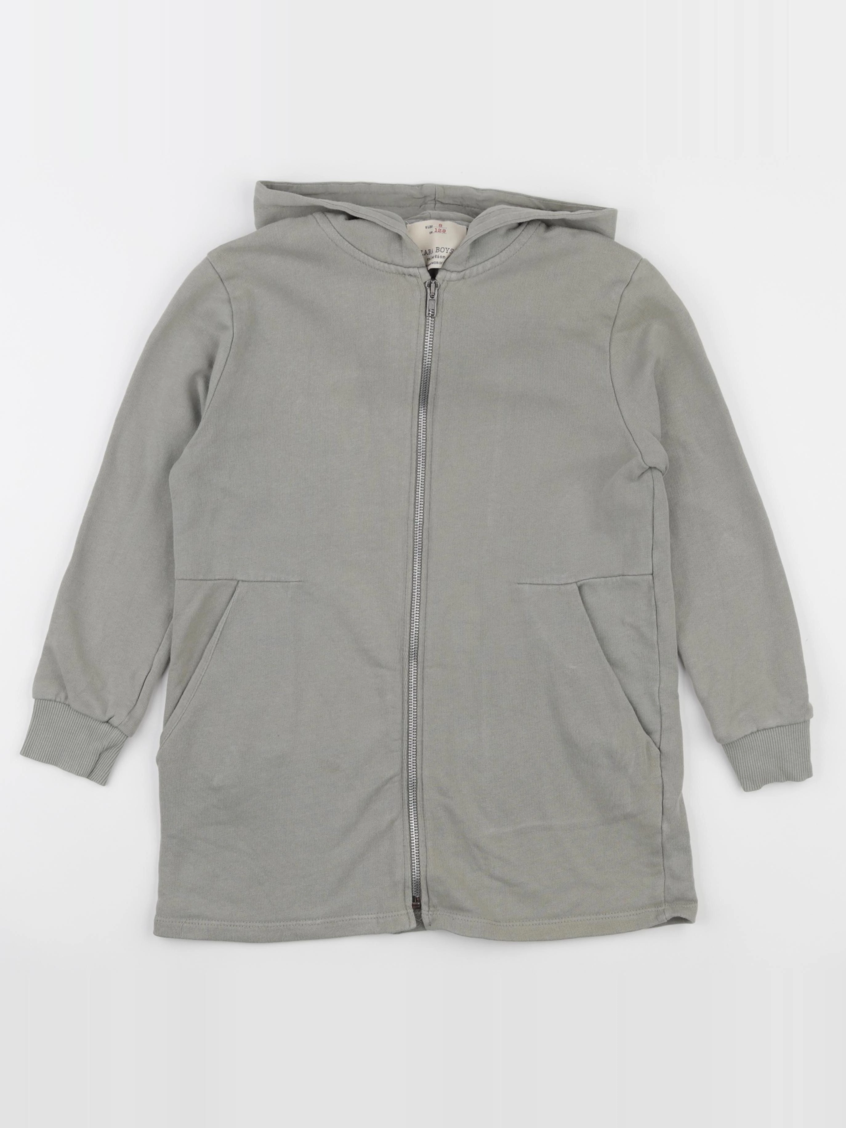 Zara - sweat vert - 8 ans