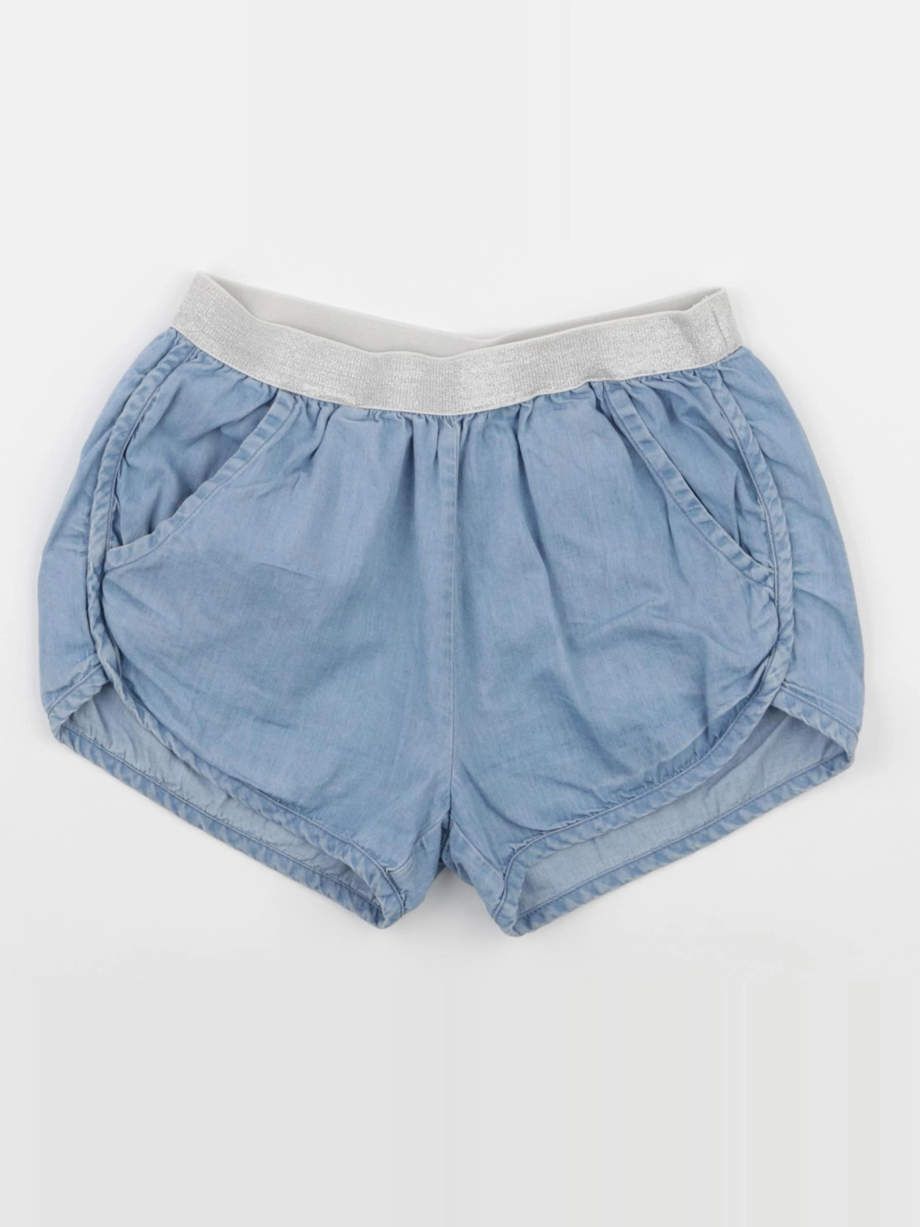 Monoprix - short bleu - 10 ans