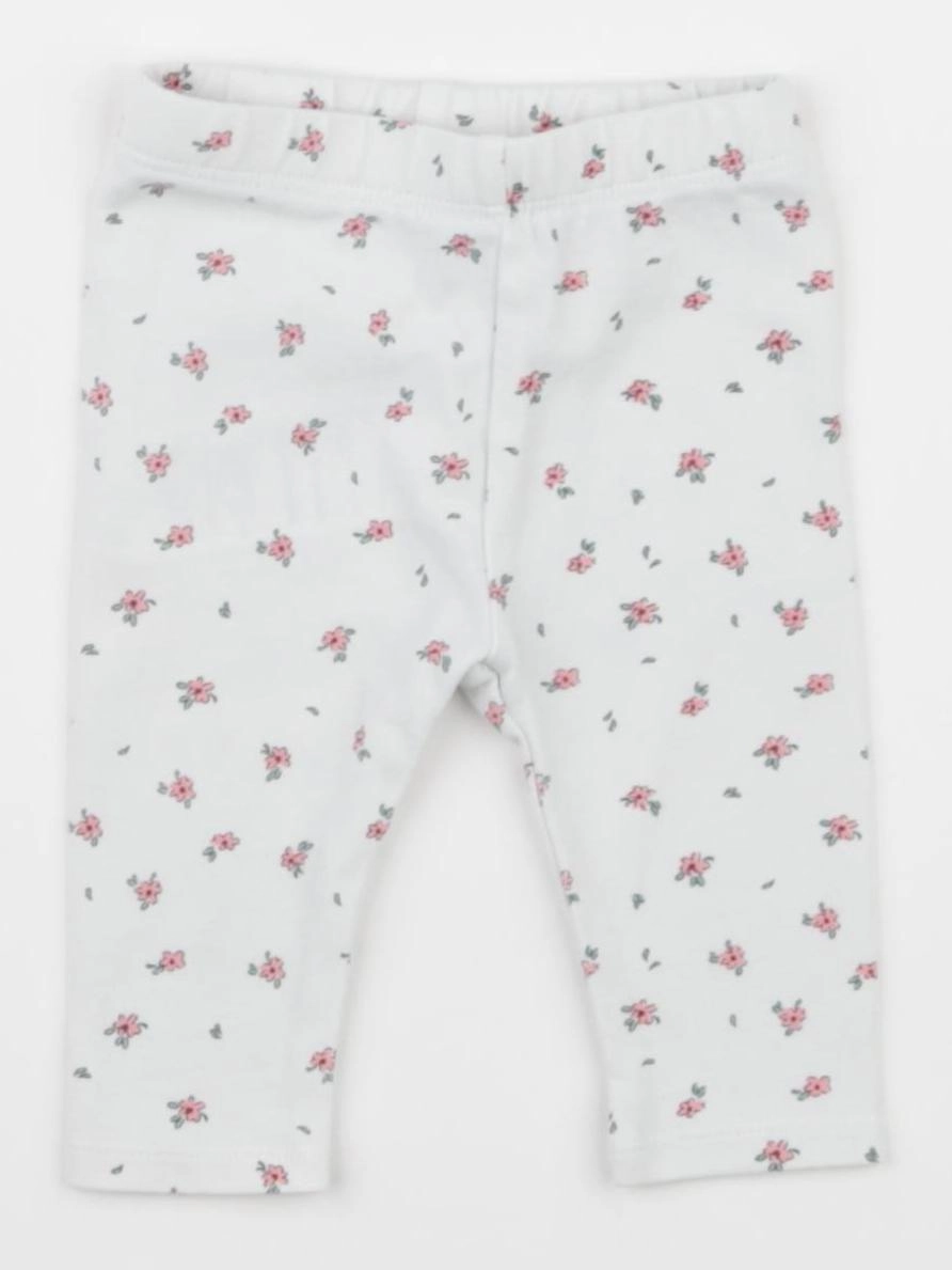 Vertbaudet - legging blanc - 1 mois