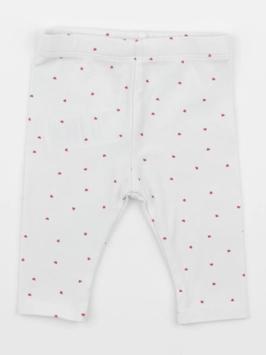 Vertbaudet - legging blanc - 1 mois