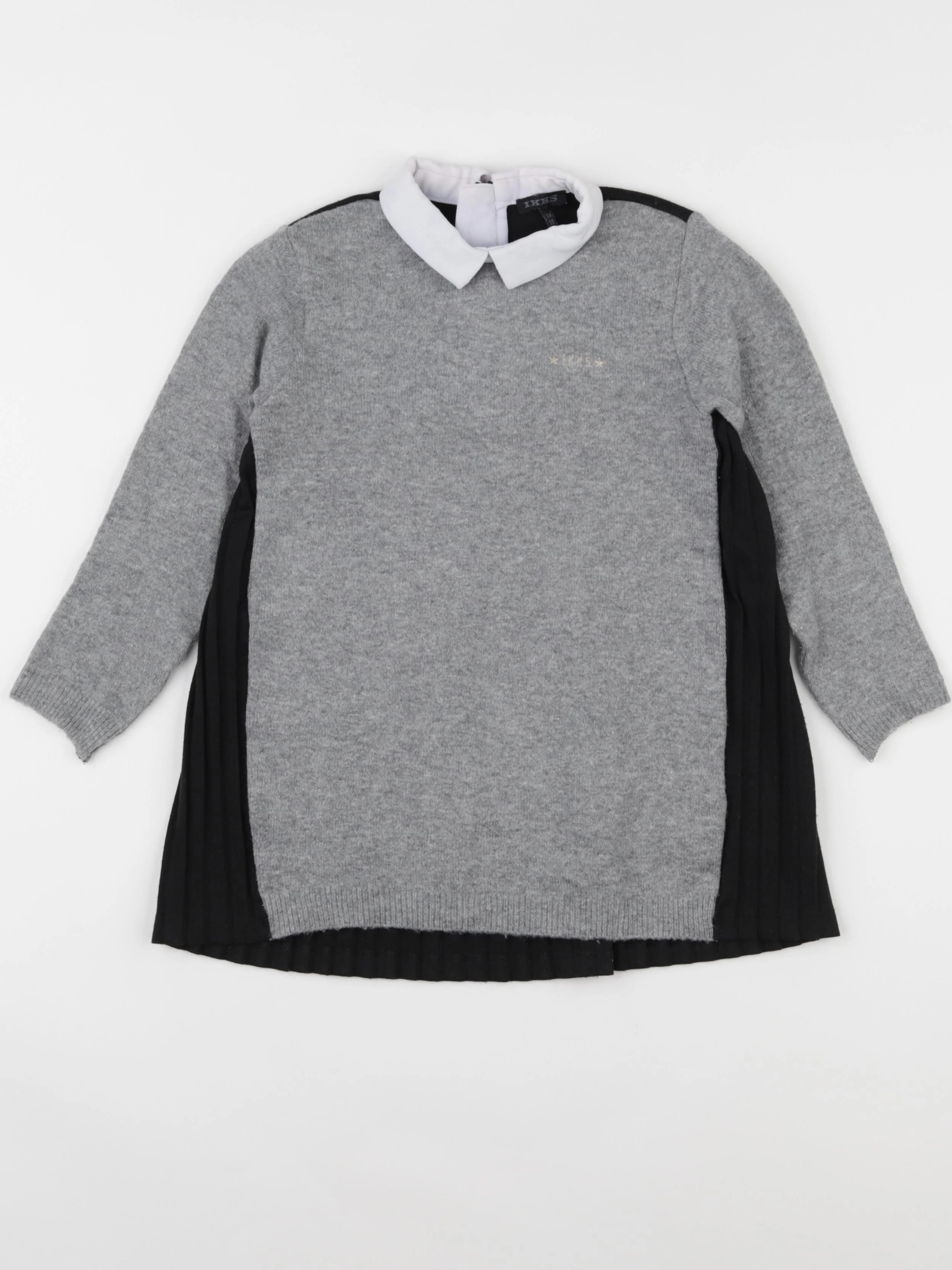 IKKS - robe gris - 3 ans