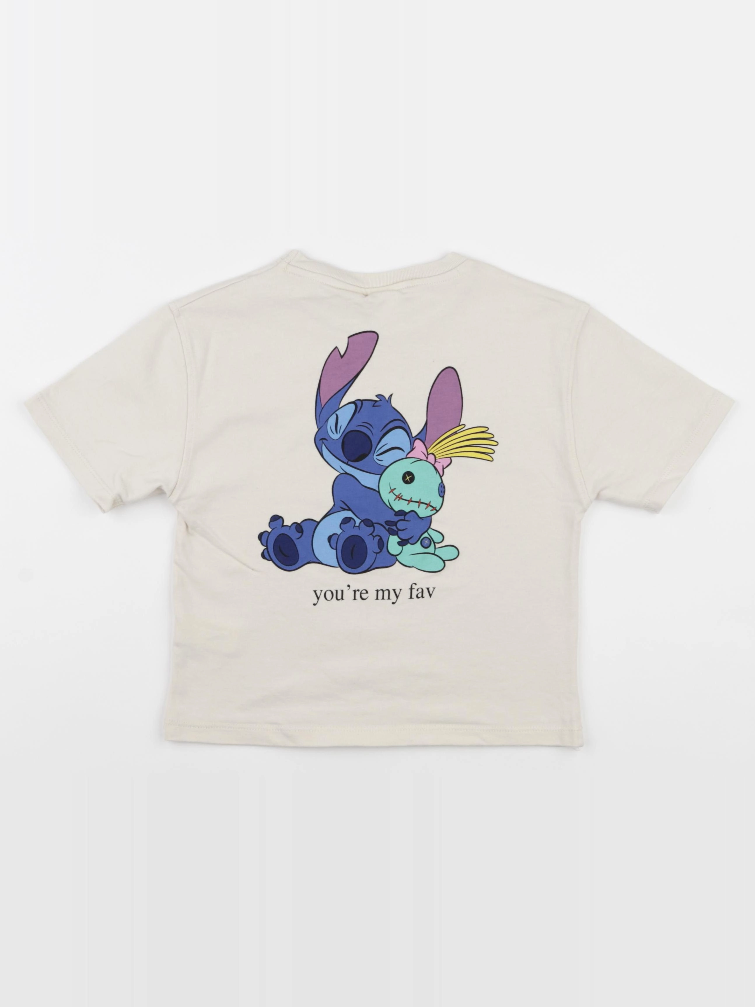 Zara - tee-shirt imprimé au dos beige - 8/9 ans
