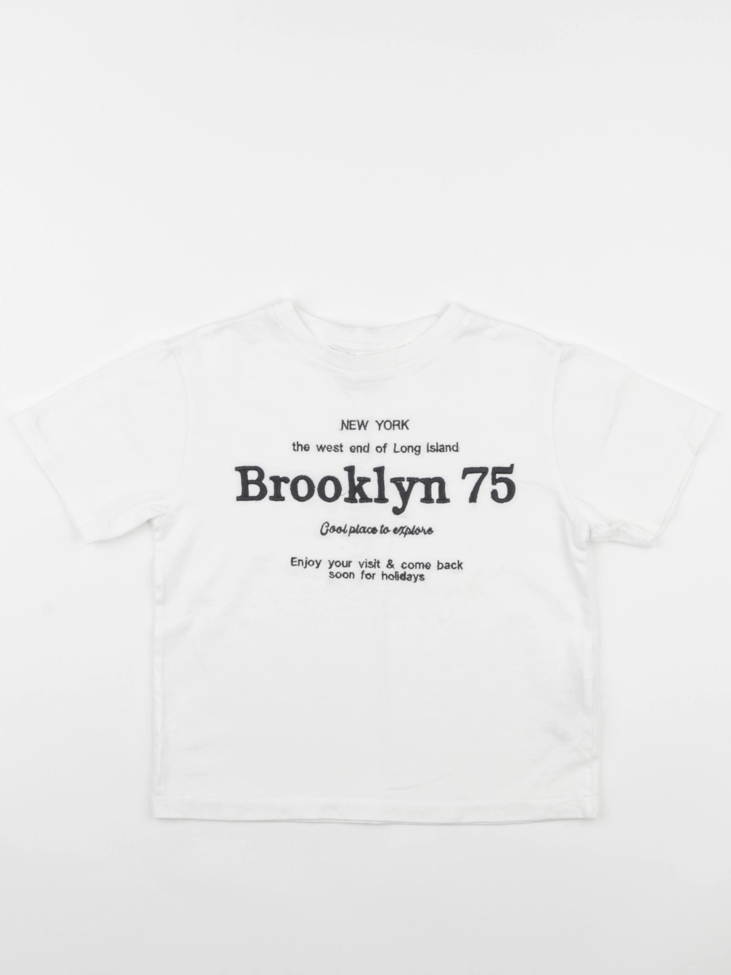 Zara - tee-shirt blanc - 6/7 ans