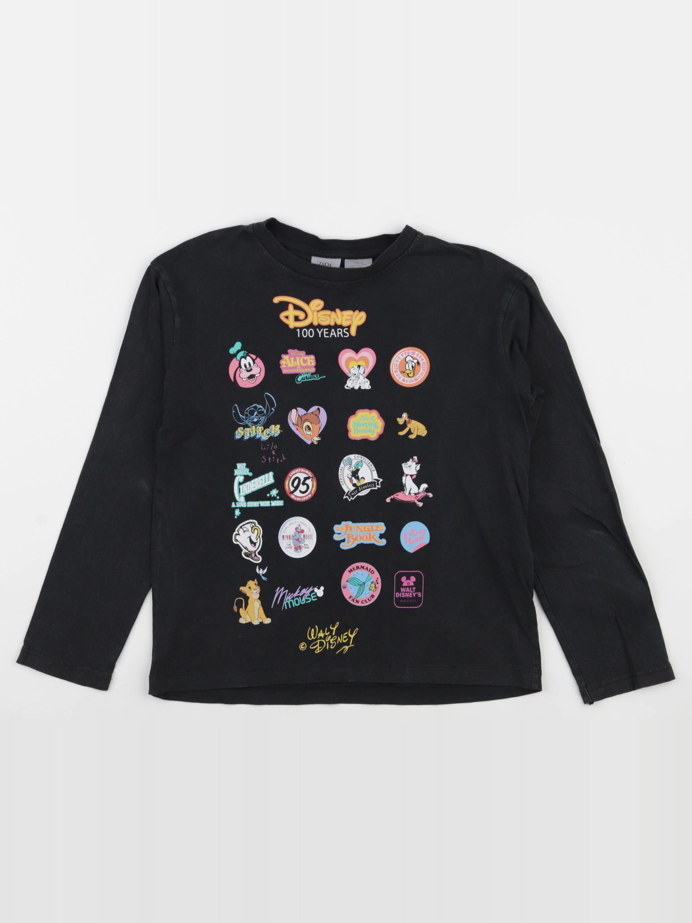 Zara - tee-shirt noir - 6/7 ans