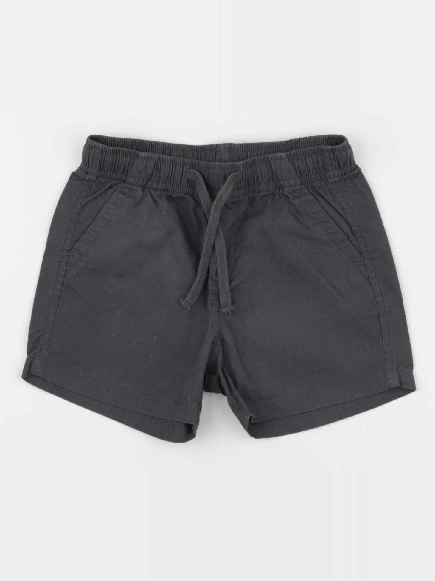 H&M - short gris - 12/18 mois