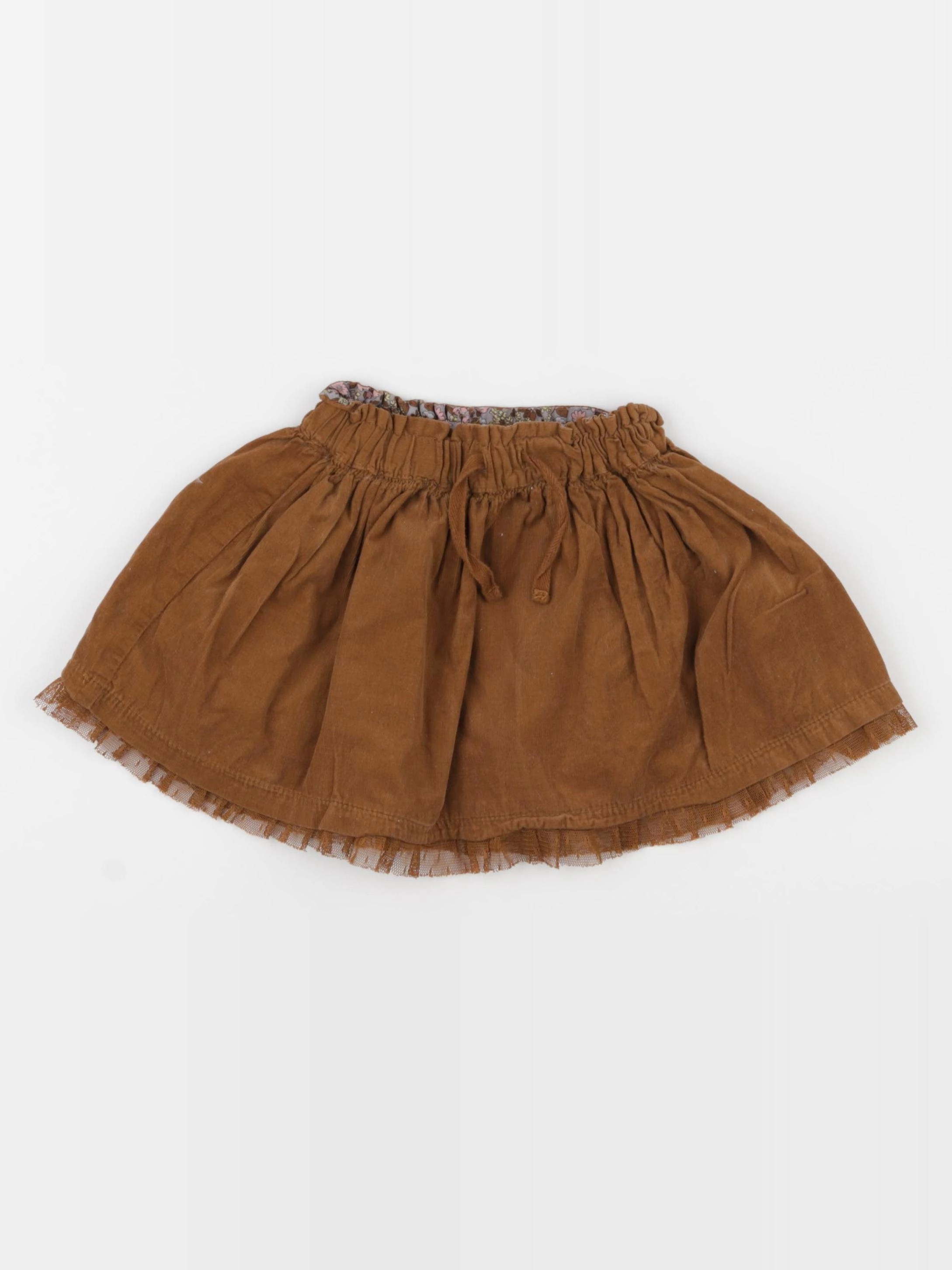 Zara - jupe marron - 2/3 ans