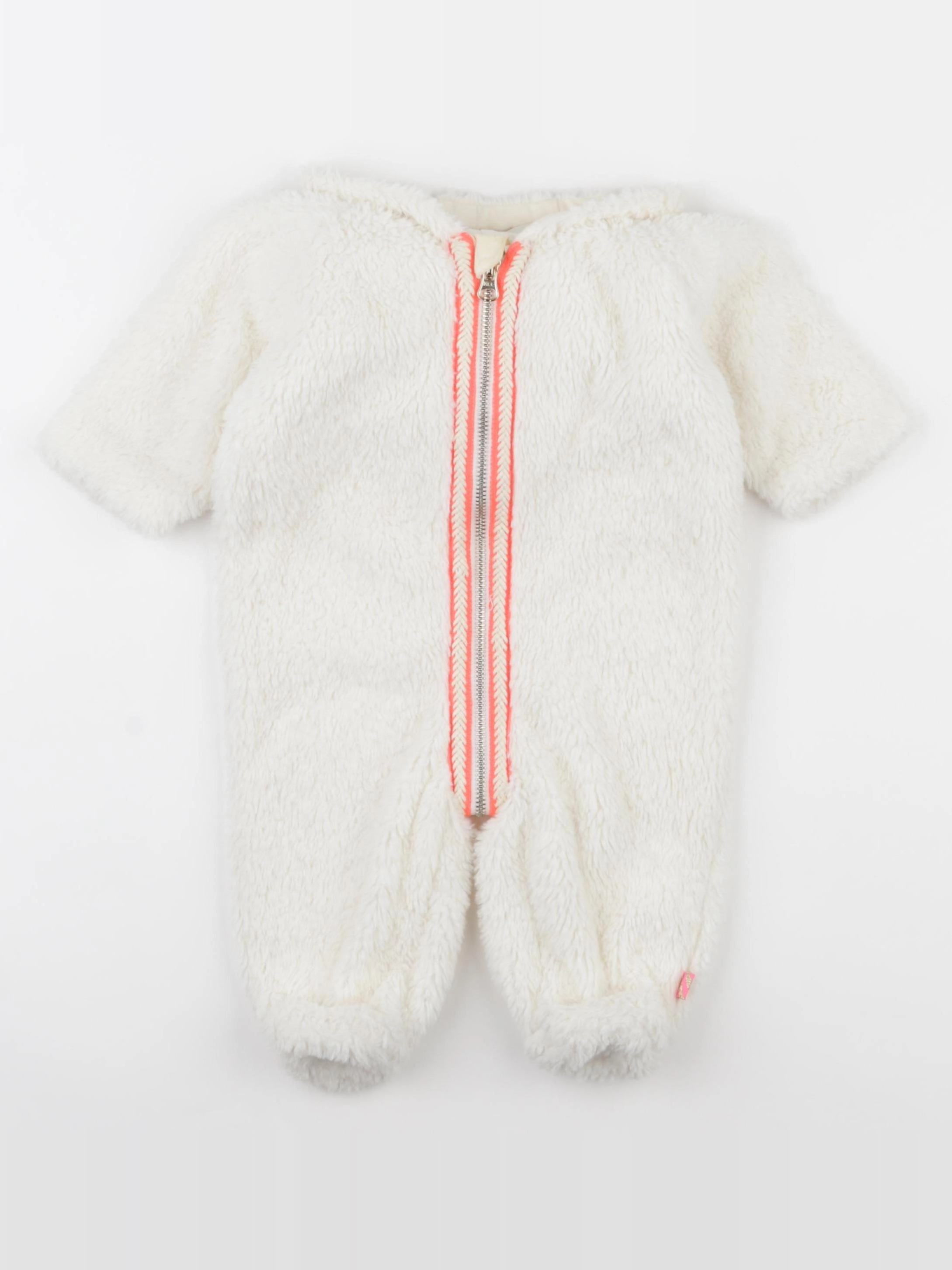 Billie Blush - combi-pilote blanc - 3 mois